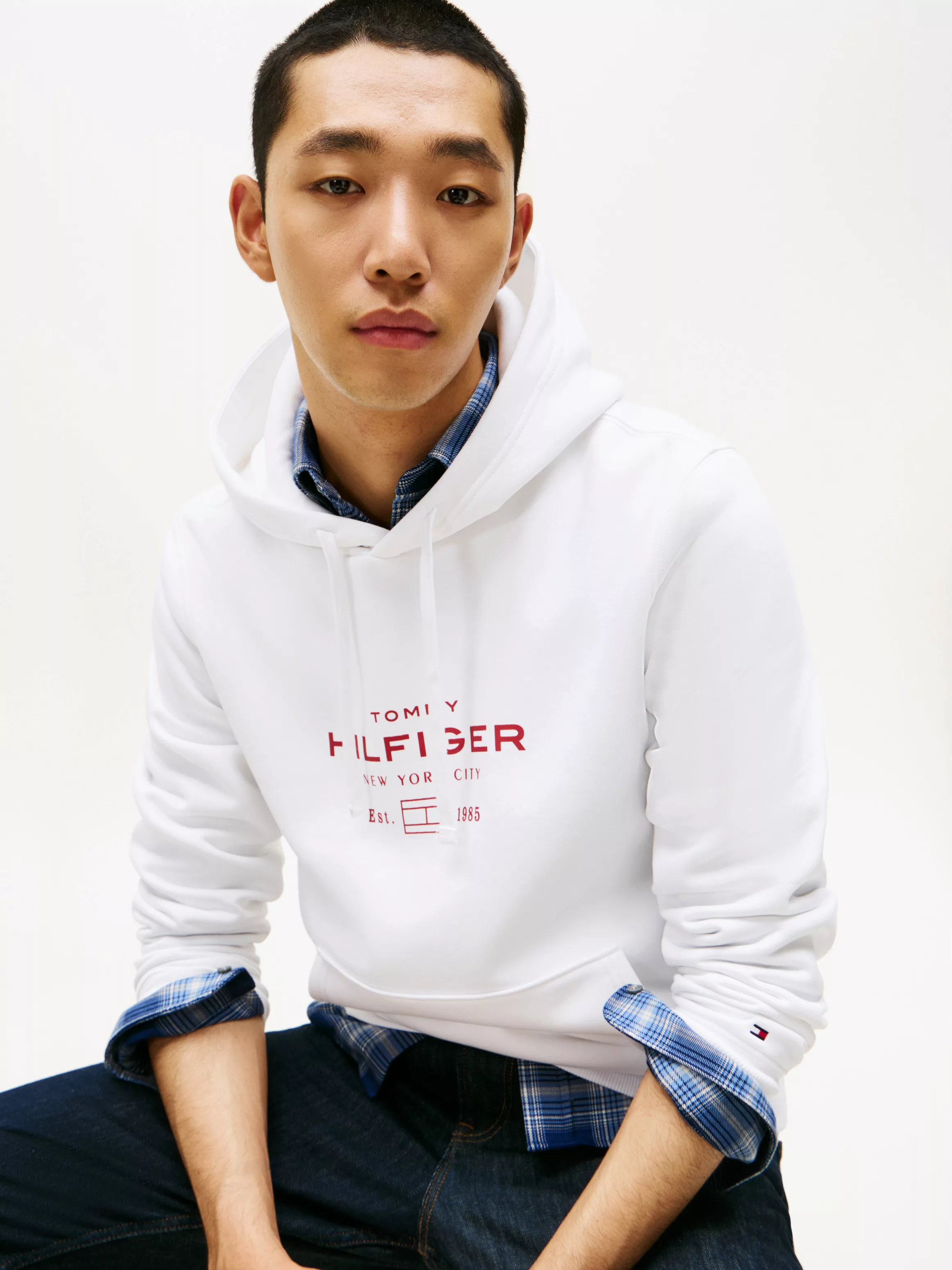 Tommy Hilfiger Kapuzensweatshirt "OVAL GRAPHIC HOODIE", Regular fit günstig online kaufen