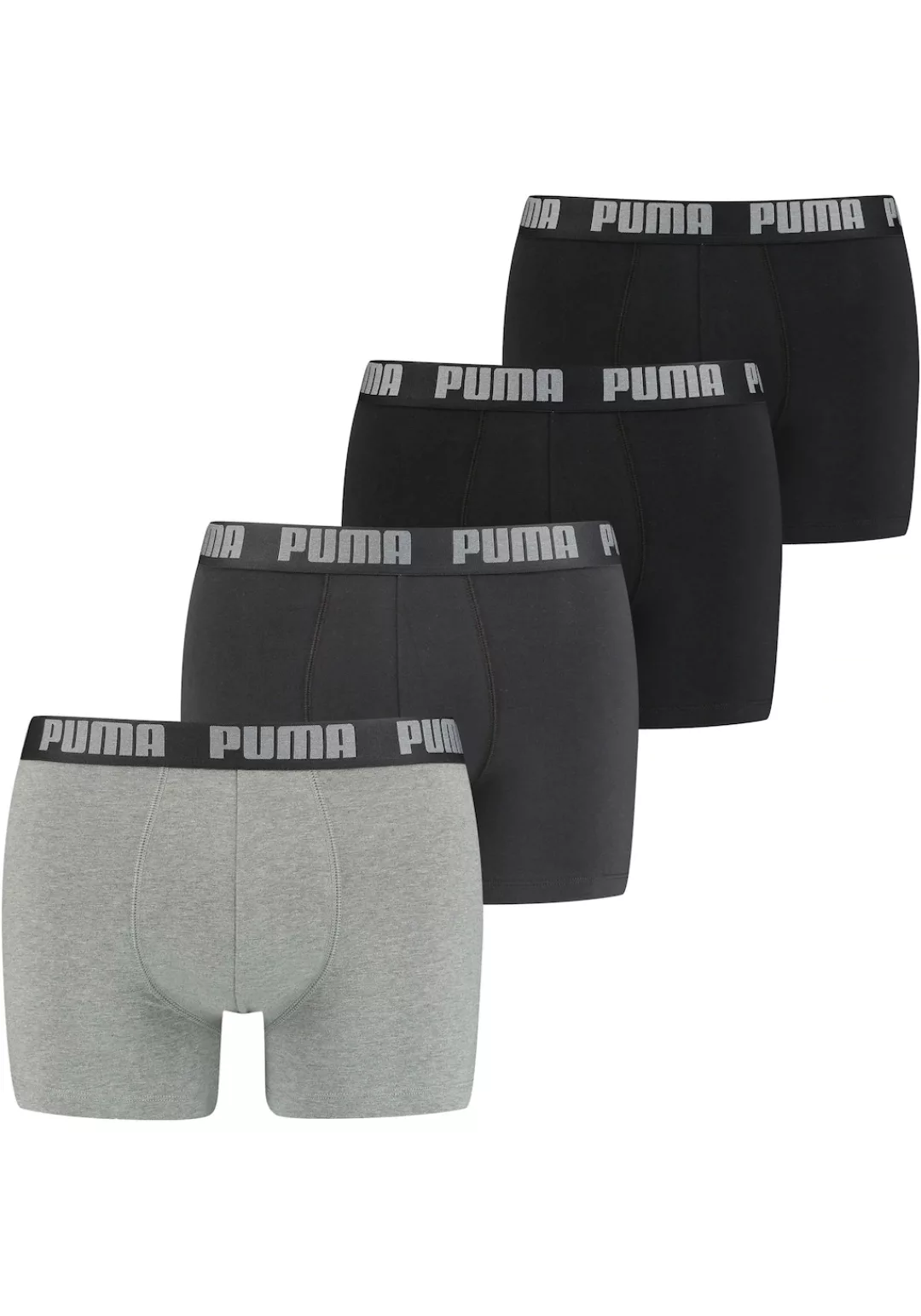 PUMA Boxer, (Packung, 2er-Pack), mit breitem Logo-Webbund günstig online kaufen