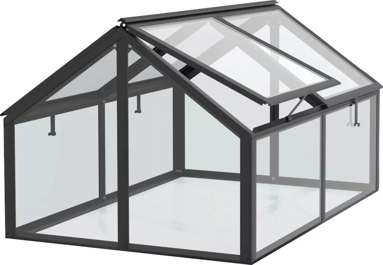 Vitavia Hochbeet "Zola", BxTxH: 89x124x71 cm, ESG, schwarz günstig online kaufen