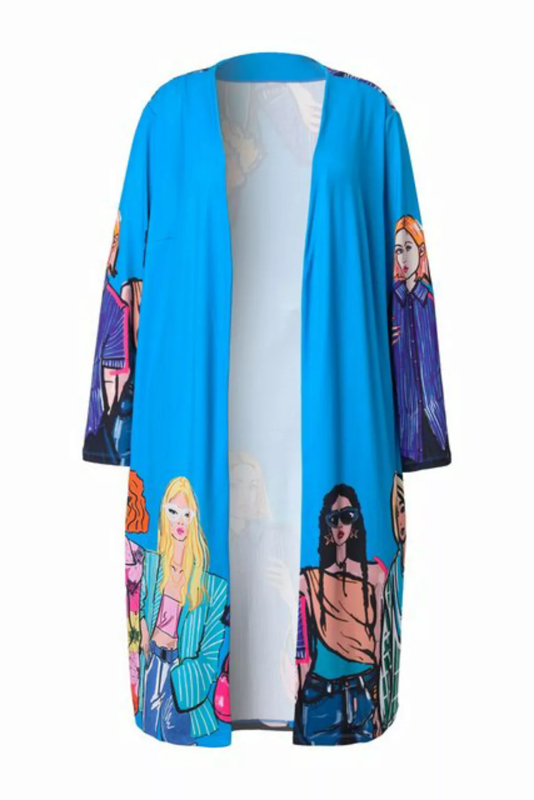 Angel of Style Sommerjacke Kimono Jersey Frauen-Motive günstig online kaufen