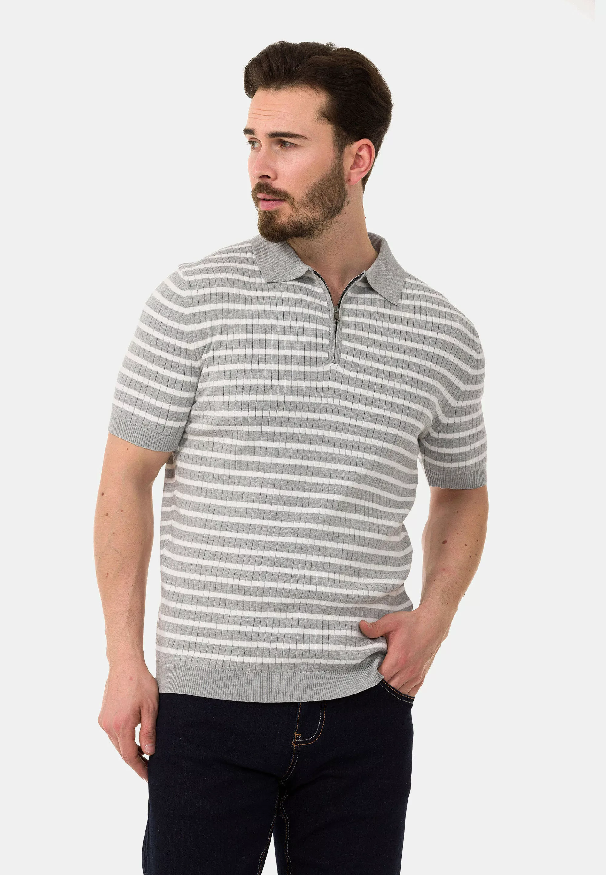 Cipo & Baxx Poloshirt, in coolem Look günstig online kaufen