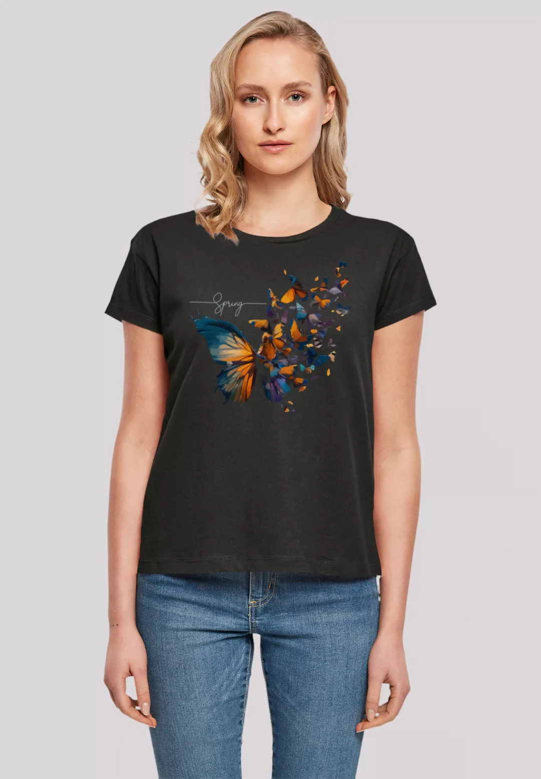 F4NT4STIC T-Shirt "Schmetterling", Print günstig online kaufen