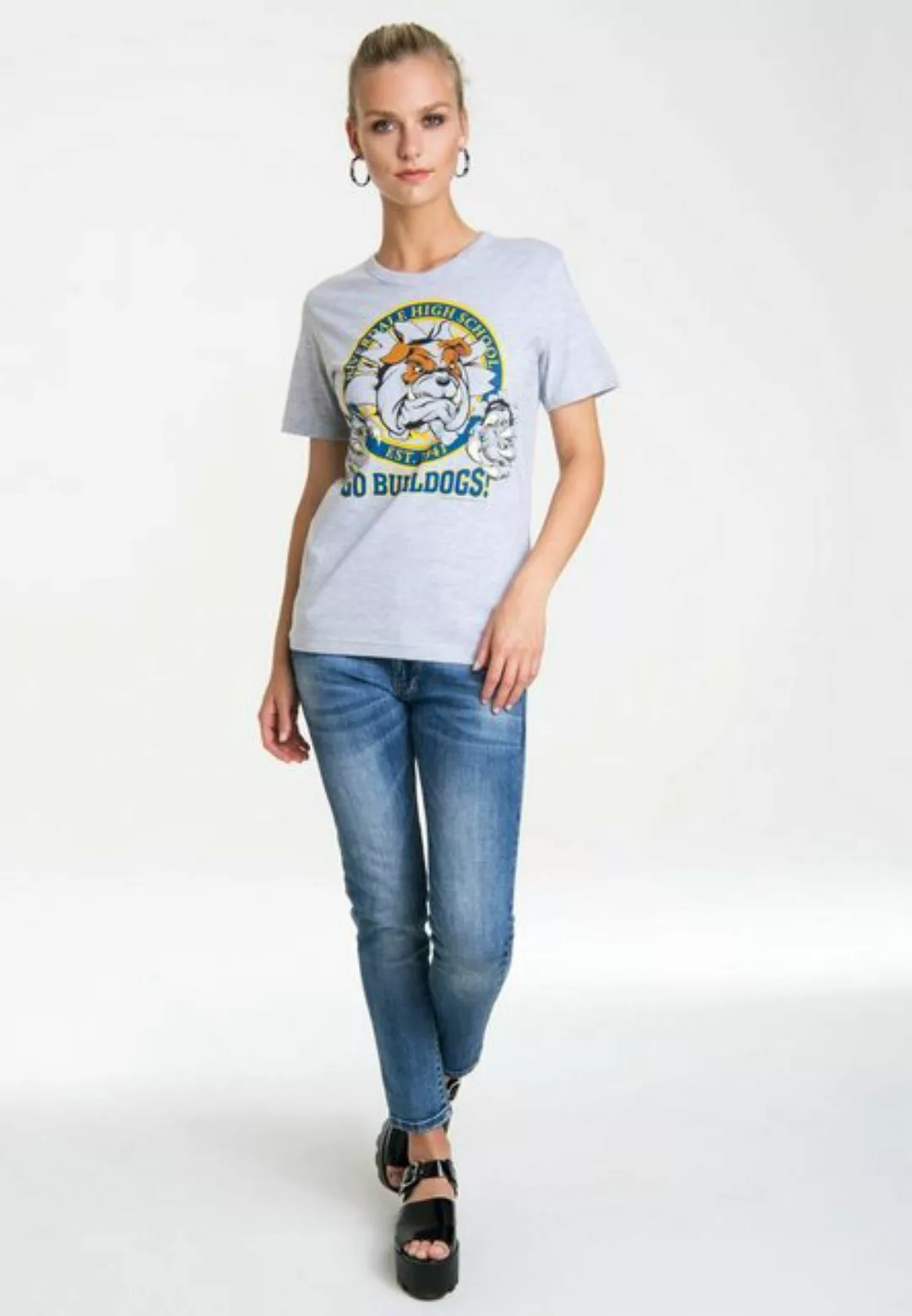 LOGOSHIRT T-Shirt Riverdale – Go Bulldogs! mit lizenziertem Originaldesign günstig online kaufen