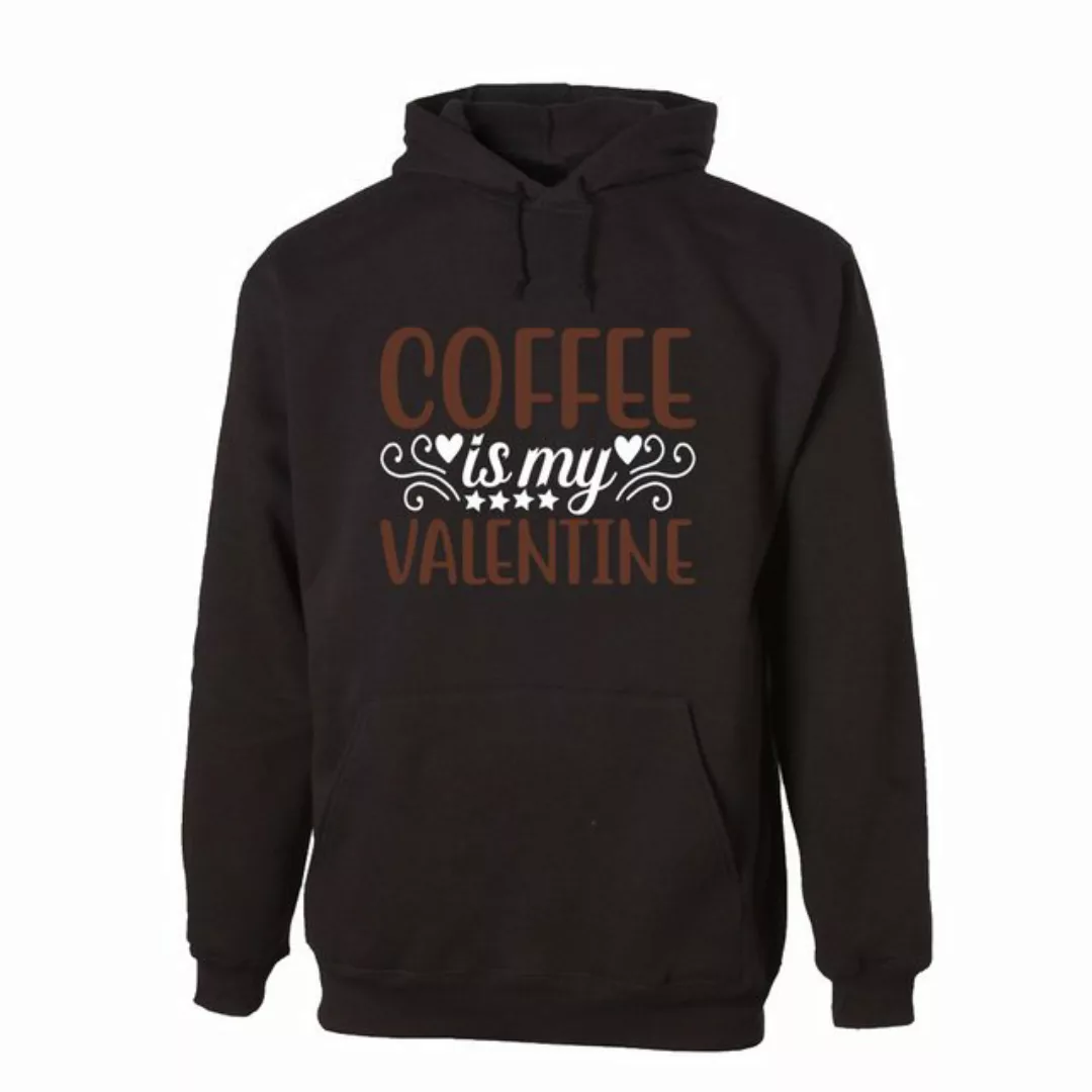 G-graphics Hoodie Coffee is my Valentine Unisex mit trendigem Frontprint fü günstig online kaufen