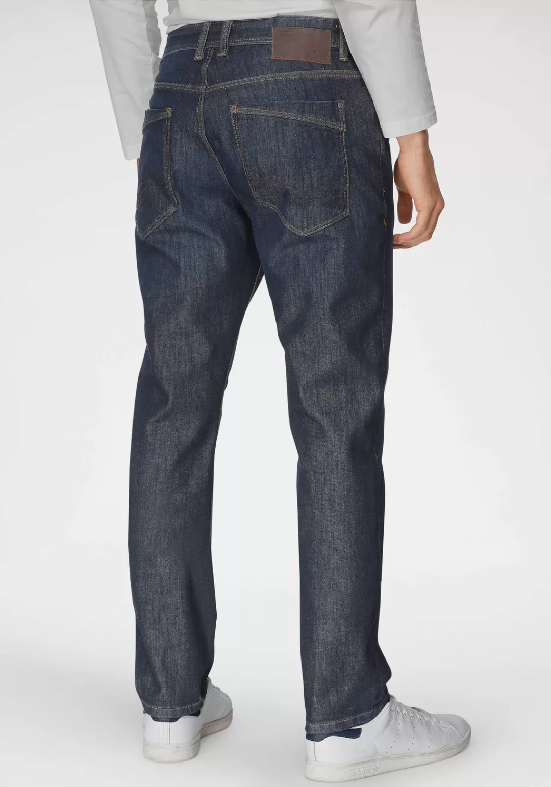 Tom Tailor Herren Jeans Josh - Slim Fit - Blau - Rinsed Blue Denim günstig online kaufen