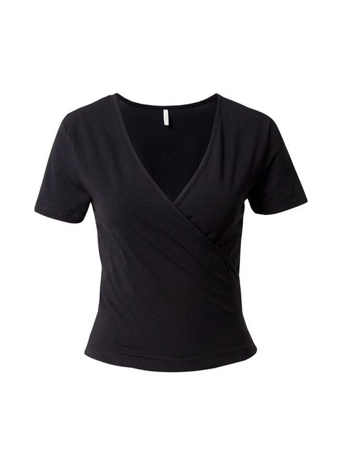 ONLY T-Shirt CAROLA (1-tlg) Wickel-Design, Weiteres Detail günstig online kaufen