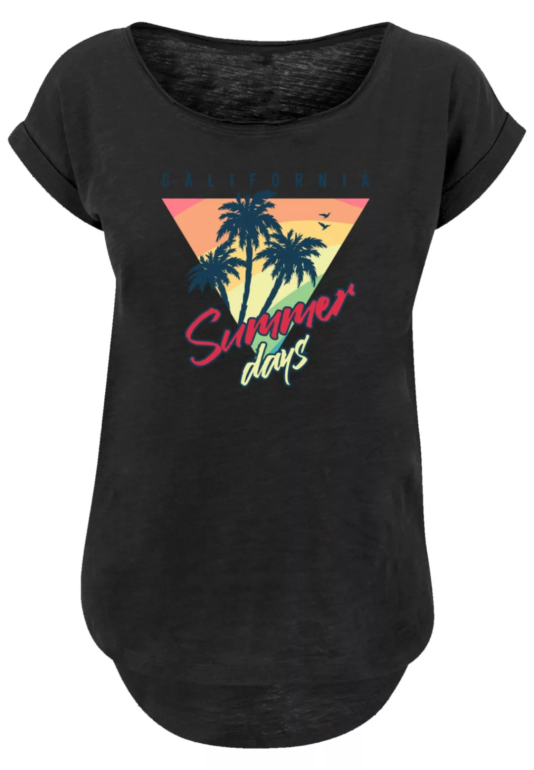 F4NT4STIC T-Shirt "California Palmen Retro", Premium Qualität günstig online kaufen