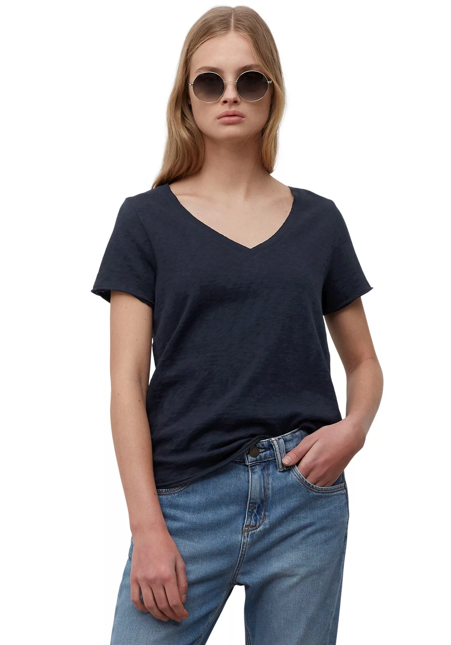 Marc OPolo DENIM T-Shirt "Organic-Slub-Cotton" günstig online kaufen