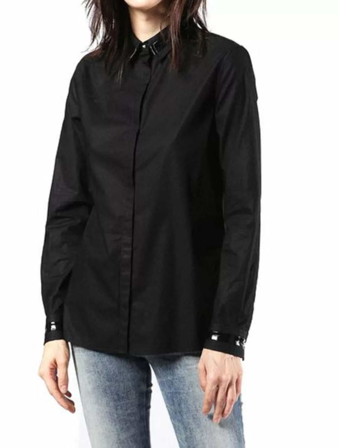 Diesel Klassische Bluse Diesel C-Dina Shirt Damen Bluse Langarm günstig online kaufen