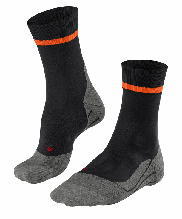 FALKE RU4 Damen Laufsocken, 41-42, Schwarz, Baumwolle, 16704-302804 günstig online kaufen