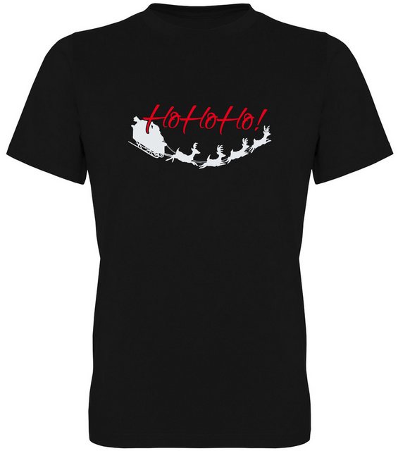 G-graphics T-Shirt Ho Ho Ho – Rentierschlitten Herren T-Shirt mit trendigem günstig online kaufen