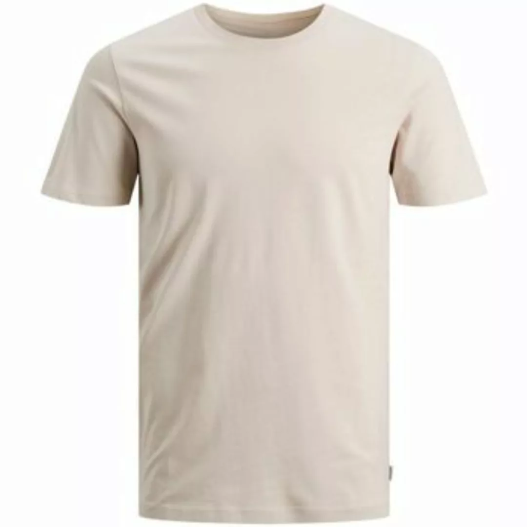 Jack & Jones  T-Shirts & Poloshirts 12156101 JJEORGANIC BASIC TEE-MOONBEAM günstig online kaufen