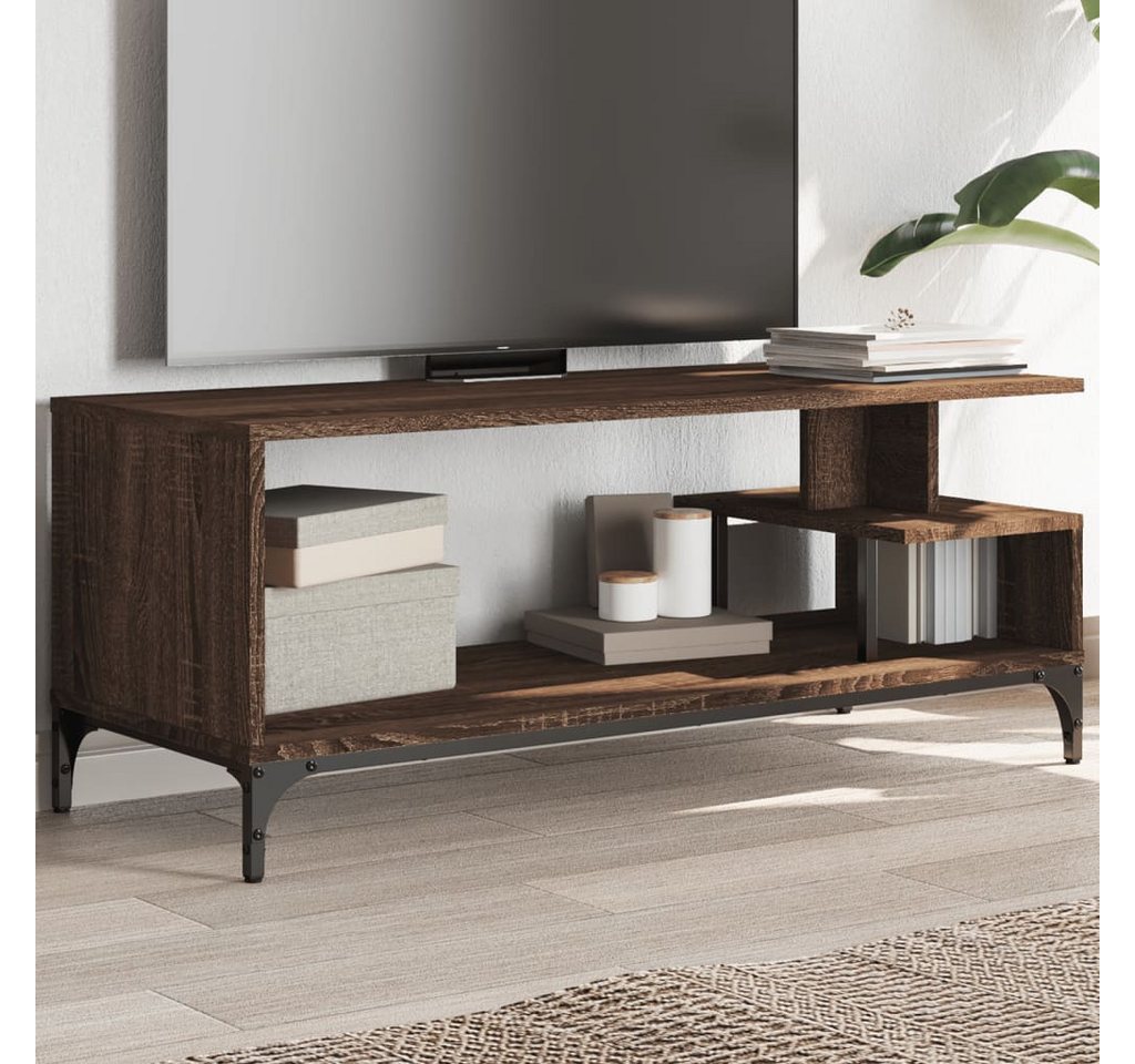 vidaXL TV-Schrank TV-Schrank Braun Eichen-Optik 102x40x41 cm Spanplatte Sta günstig online kaufen