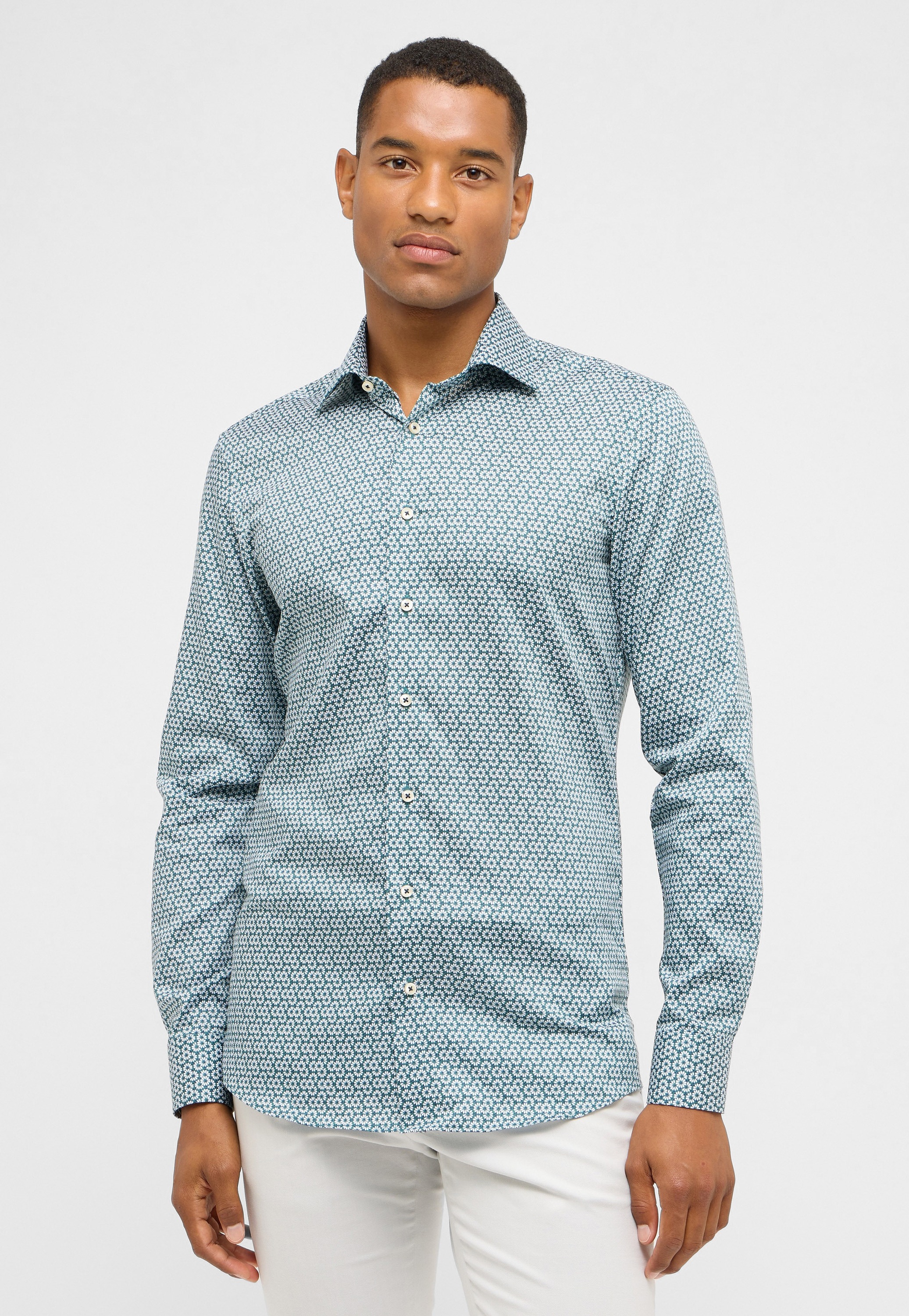 Eterna Langarmhemd "SLIM FIT", NON IRON (bügelfrei) günstig online kaufen