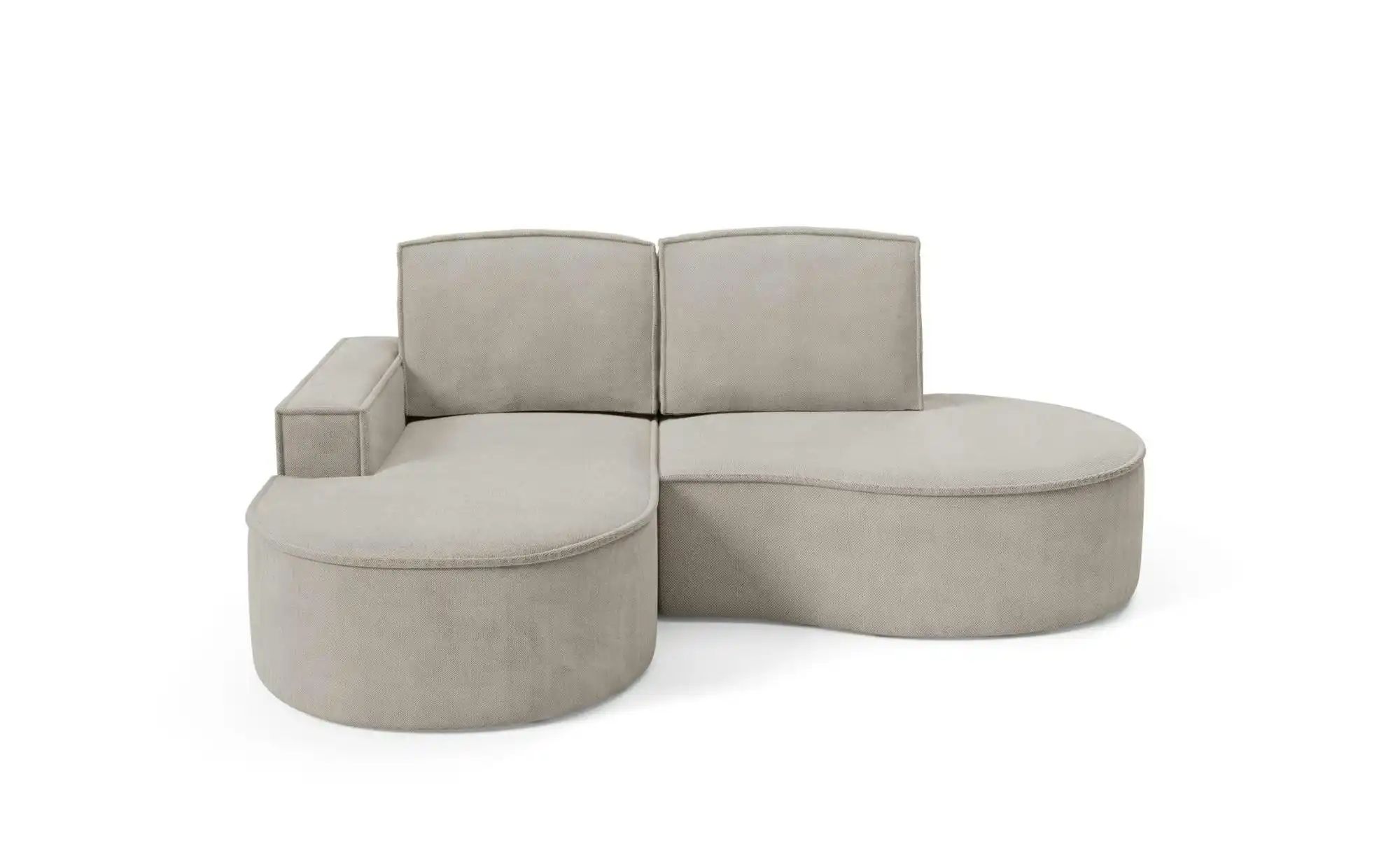 Ecksofa  Flow ¦ beige ¦ Maße (cm): B: 210 H: 88 Polstermöbel > Sofas > Ecks günstig online kaufen