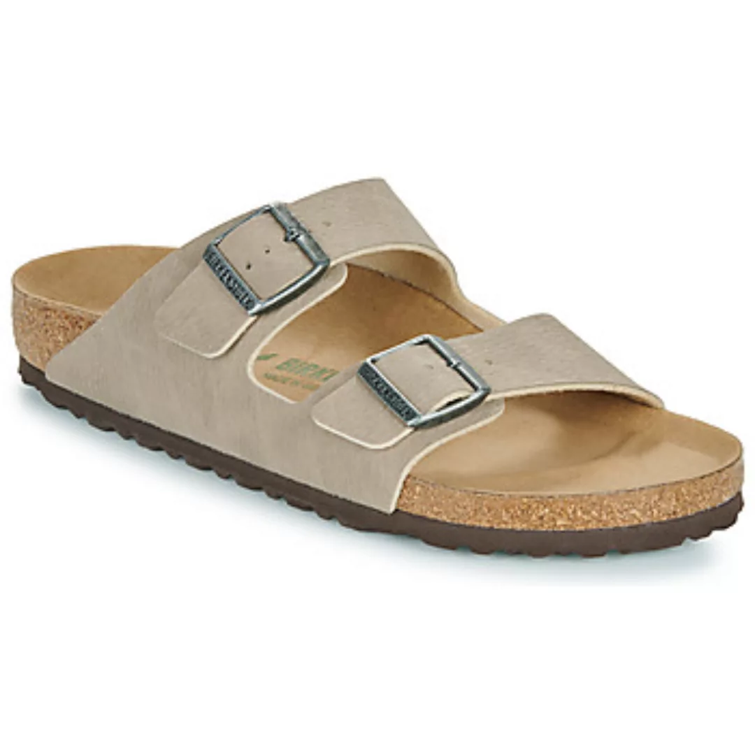 Birkenstock  Pantoffeln Arizona SYN DesDust GrTaupe/Brown VEG günstig online kaufen