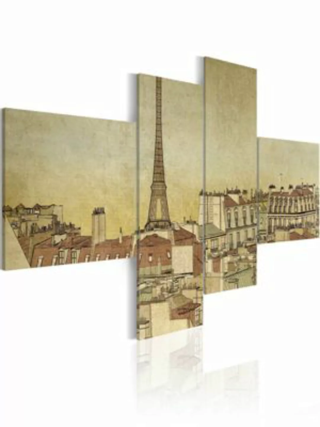 artgeist Wandbild Pariser Finesse im Retro-Look beige Gr. 200 x 90 günstig online kaufen