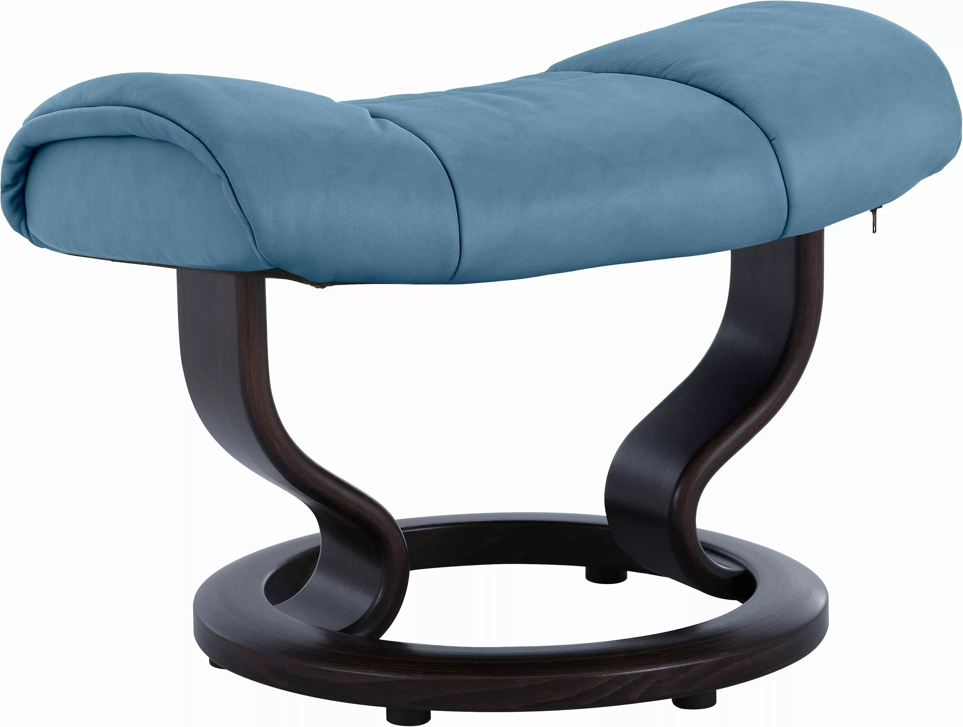 Stressless Hocker "Ruby", mit Classic Base, Gestell Eiche, Wenge, Braun & S günstig online kaufen