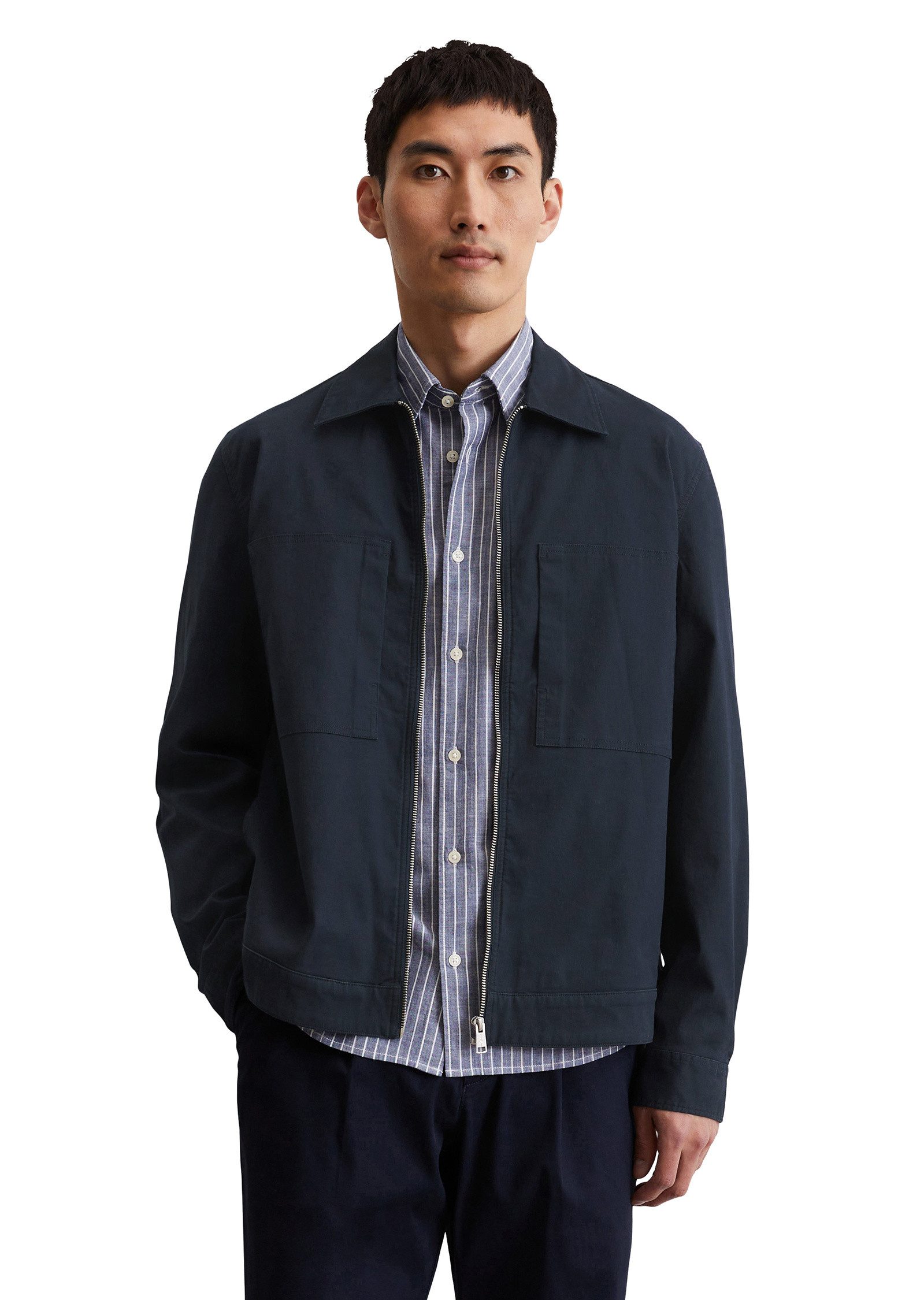 Marc O'Polo Kurzjacke aus reiner Bio-Baumwolle günstig online kaufen
