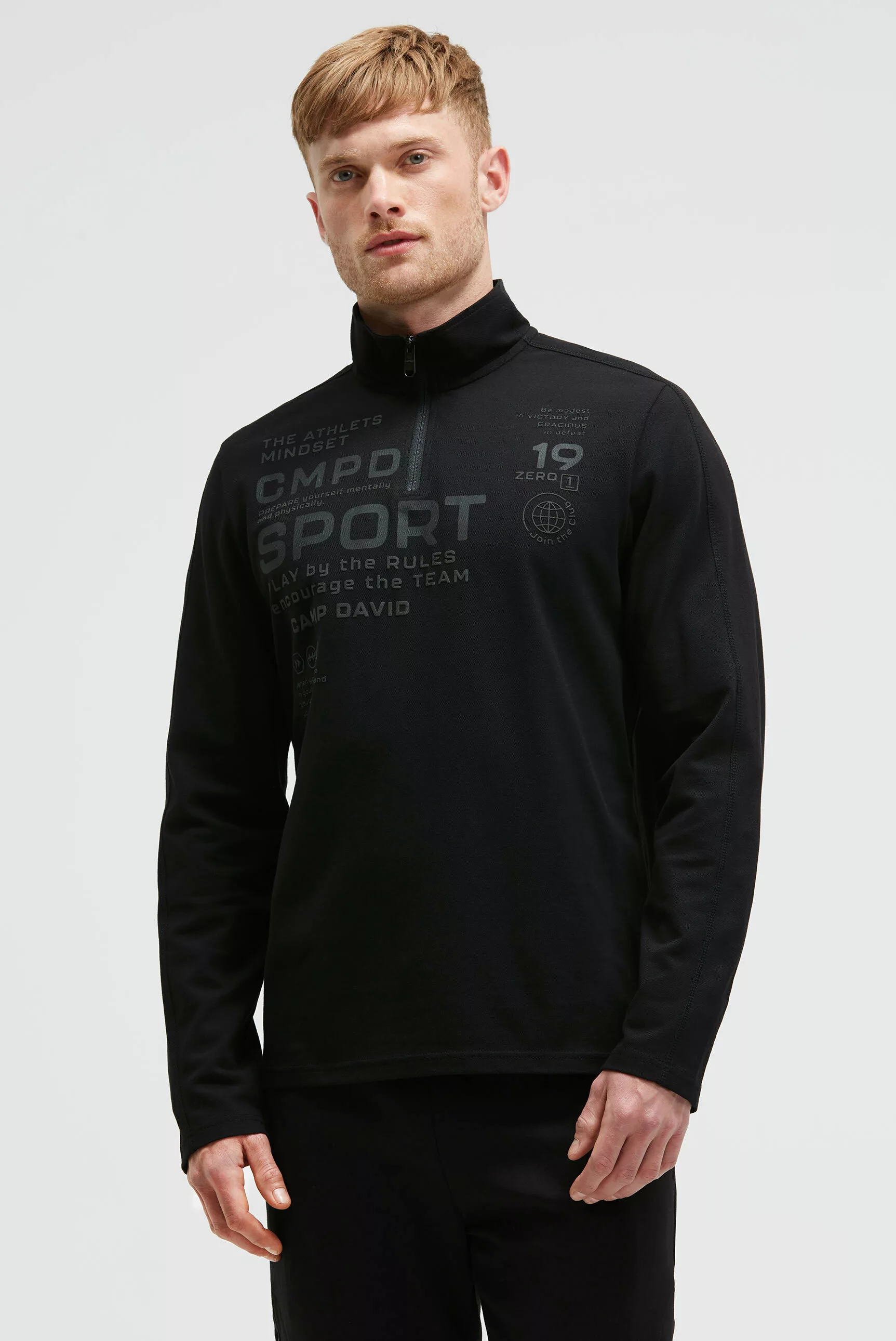 CAMP DAVID Langarmshirt, mit Baumwolle günstig online kaufen