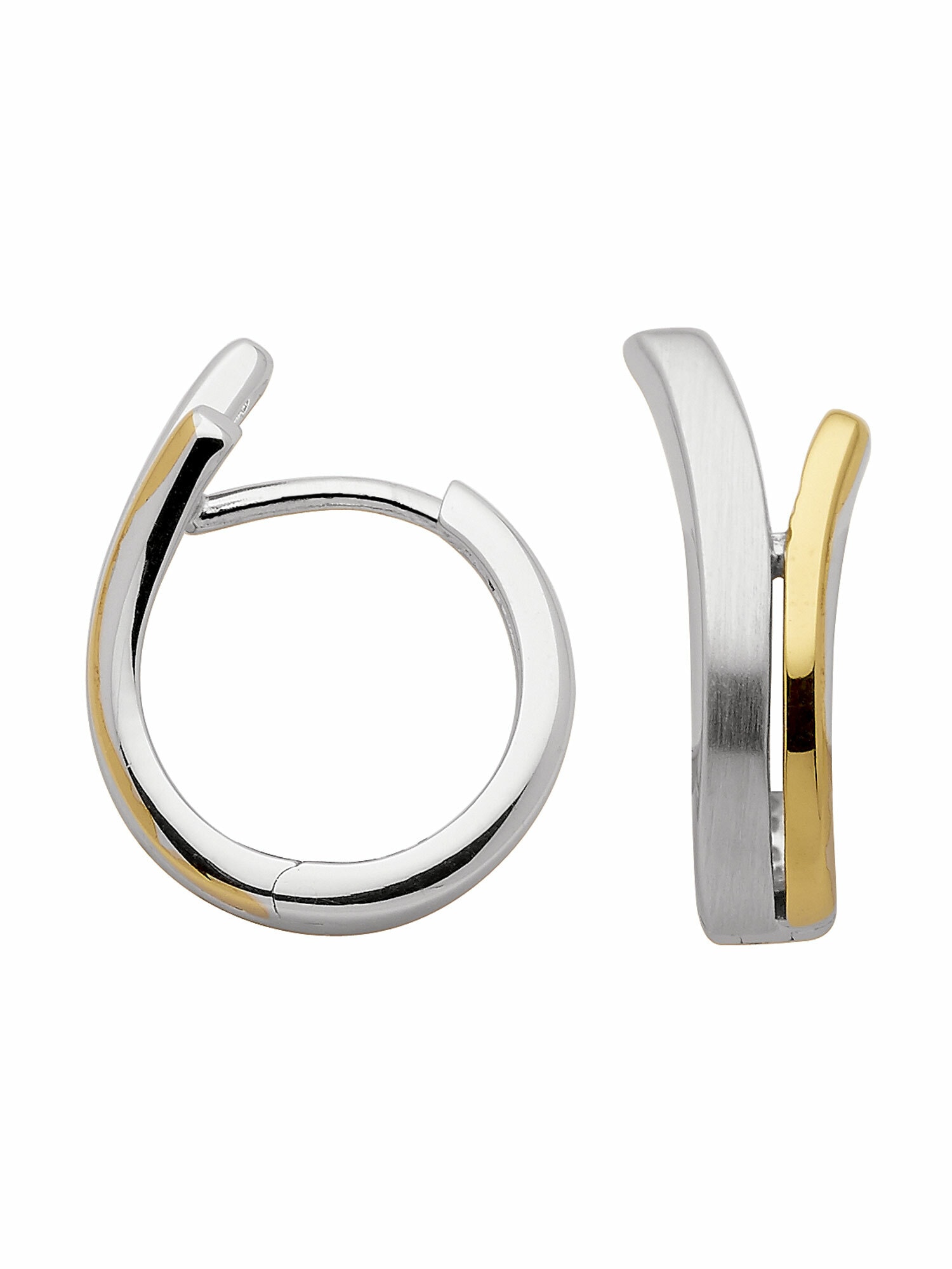 Adelia´s Paar Ohrhänger "1 Paar 925 Silber Ohrringe / Creolen Ø 14,4 mm", 9 günstig online kaufen