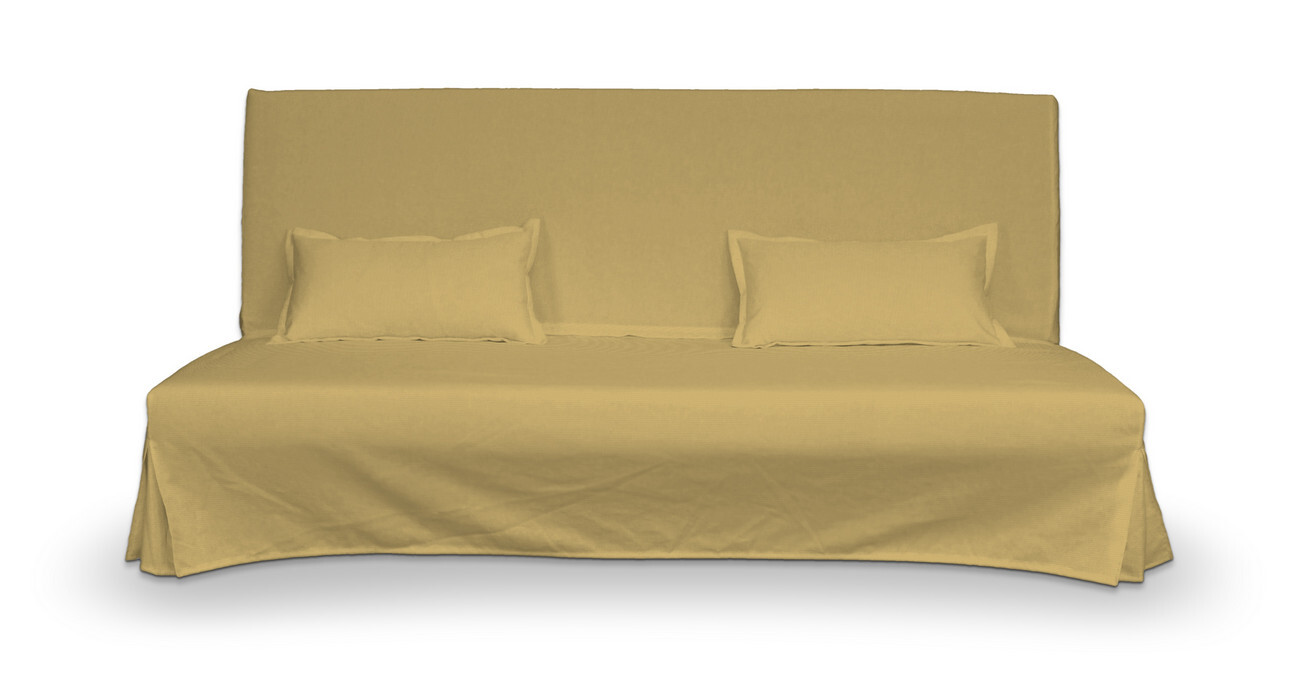 Bezug für Beddinge Sofa, lang mit zwei Kissenhüllen, chiffongelb, Bezug für günstig online kaufen