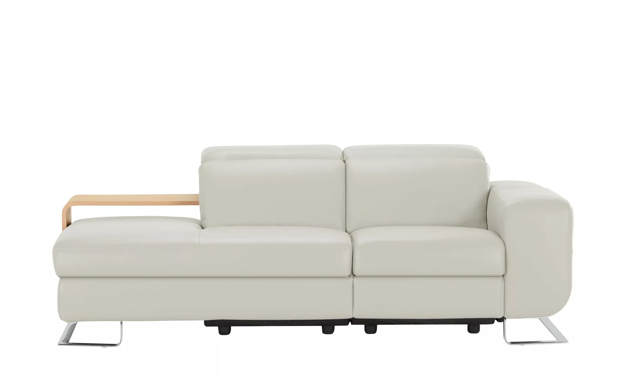 JOOP! Ledersofa  8151 ¦ grau ¦ Maße (cm): B: 211 H: 74 T: 111 Polstermöbel günstig online kaufen