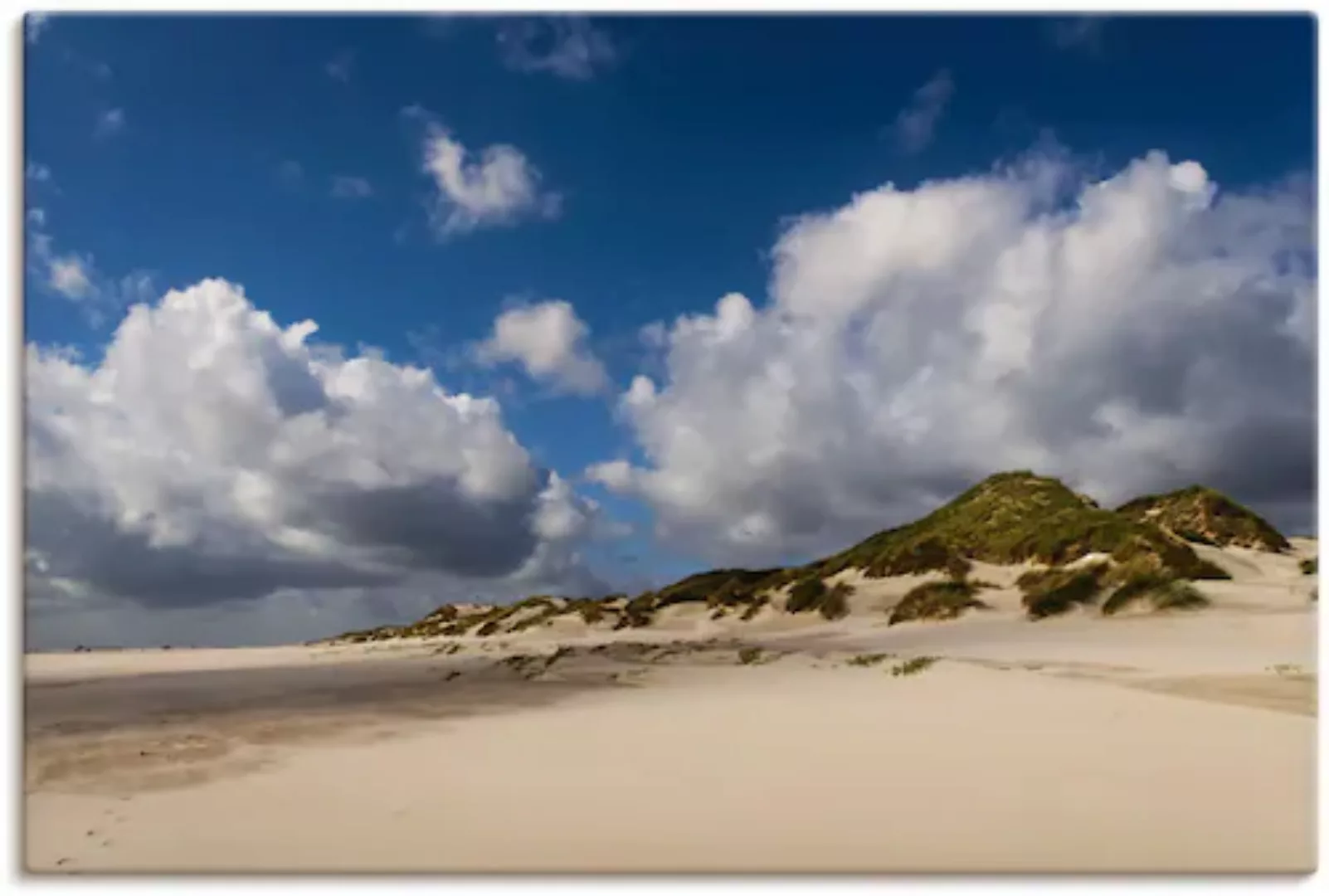 Artland Wandbild "Wolkenimpression Amrum", Küste, (1 St.) günstig online kaufen