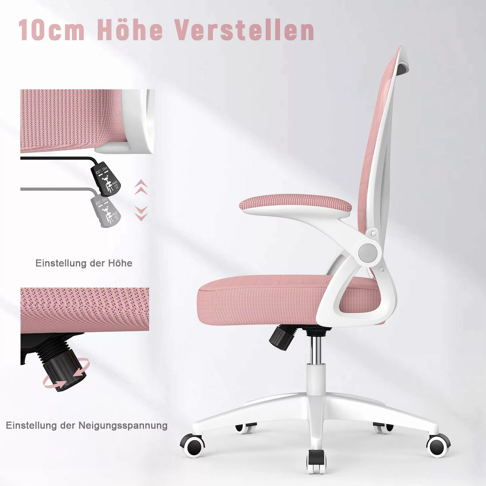 BIGZZIA Bürostuhl Ergonomischer Sitz günstig online kaufen
