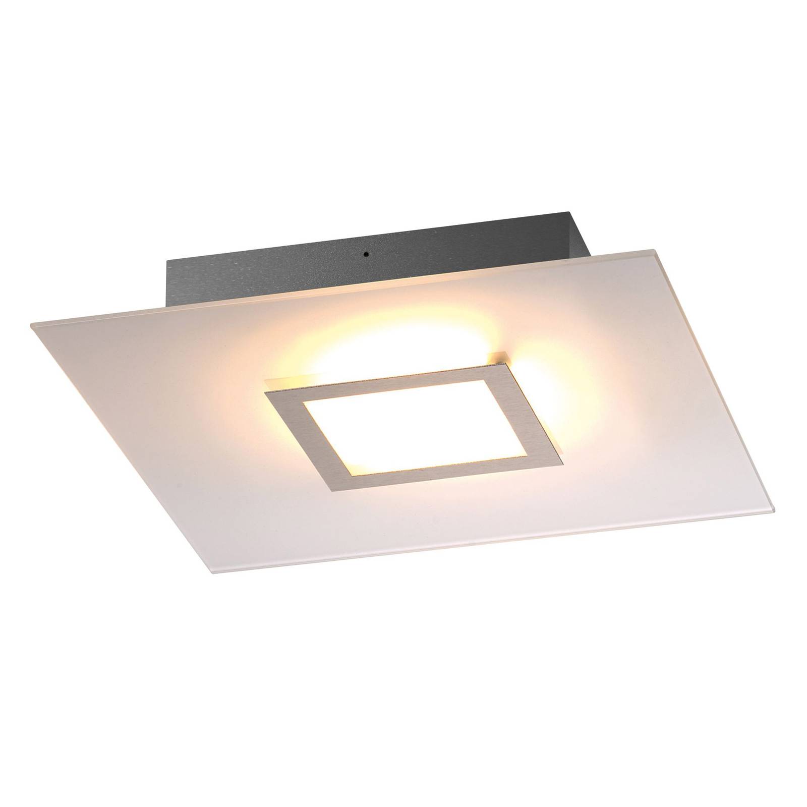 Bopp Flat LED-Deckenleuchte, quadratisch anthrazit günstig online kaufen