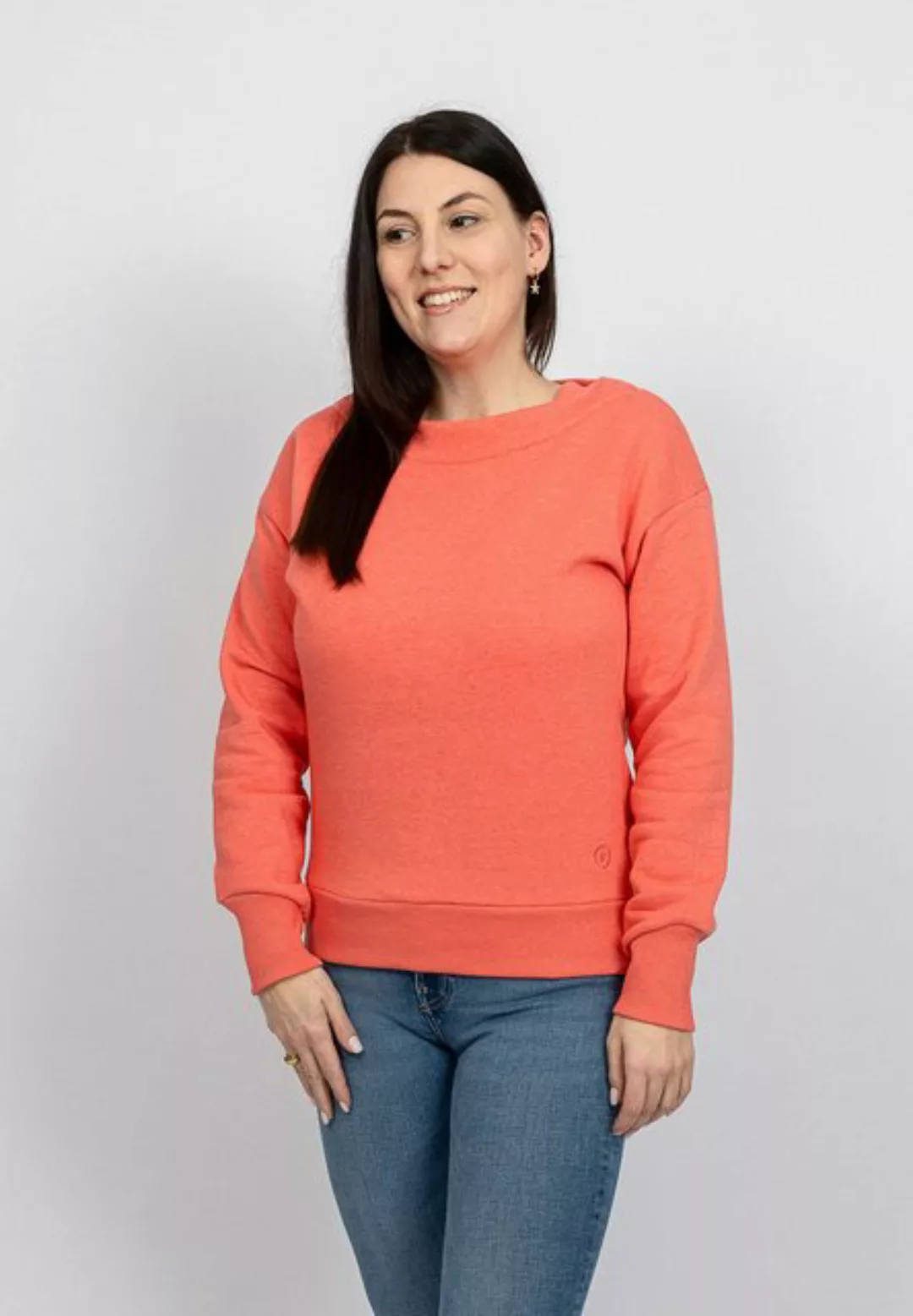 salzhaut Sweatshirt KÖYLSGĞAP Damen Oversized günstig online kaufen