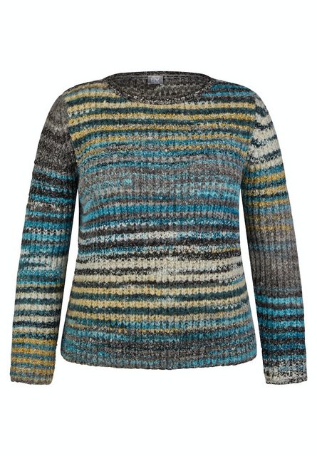 Rabe Strickpullover "RABE Kuscheliger Strickpullover mit Streifenmuster" günstig online kaufen