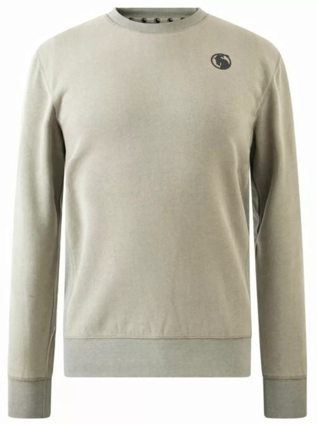 Capricorn Rockwear Sweatshirt Rockridge hellgrau Rubberprint auf der Brust günstig online kaufen