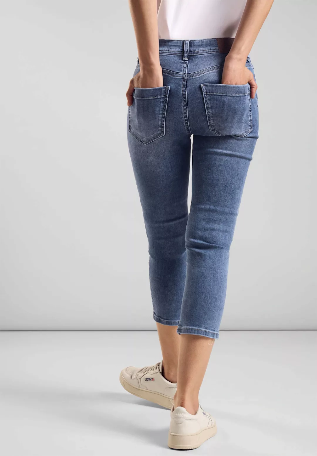 STREET ONE 3/4-Jeans, High Waist günstig online kaufen