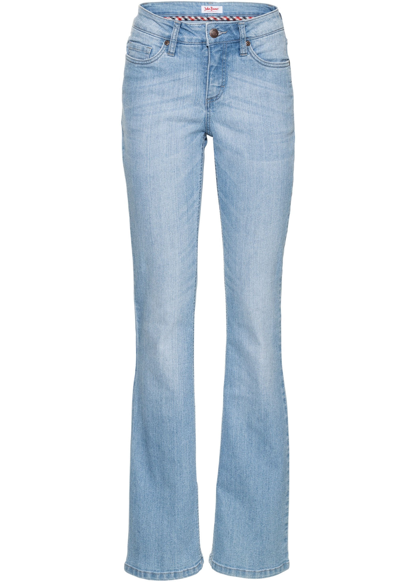 Komfort-Stretch-Jeans Bootcut günstig online kaufen