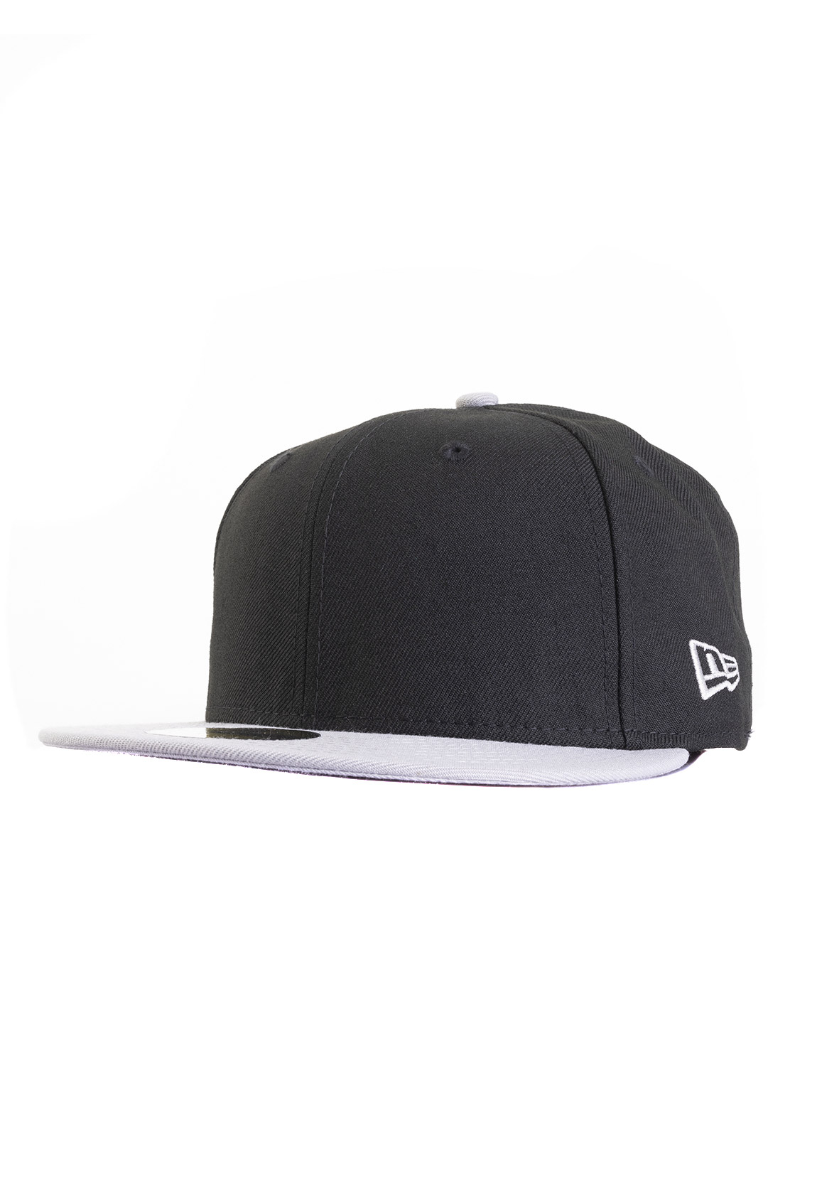 New Era 59Fifty Cap NE BASIC Schwarz Grau günstig online kaufen