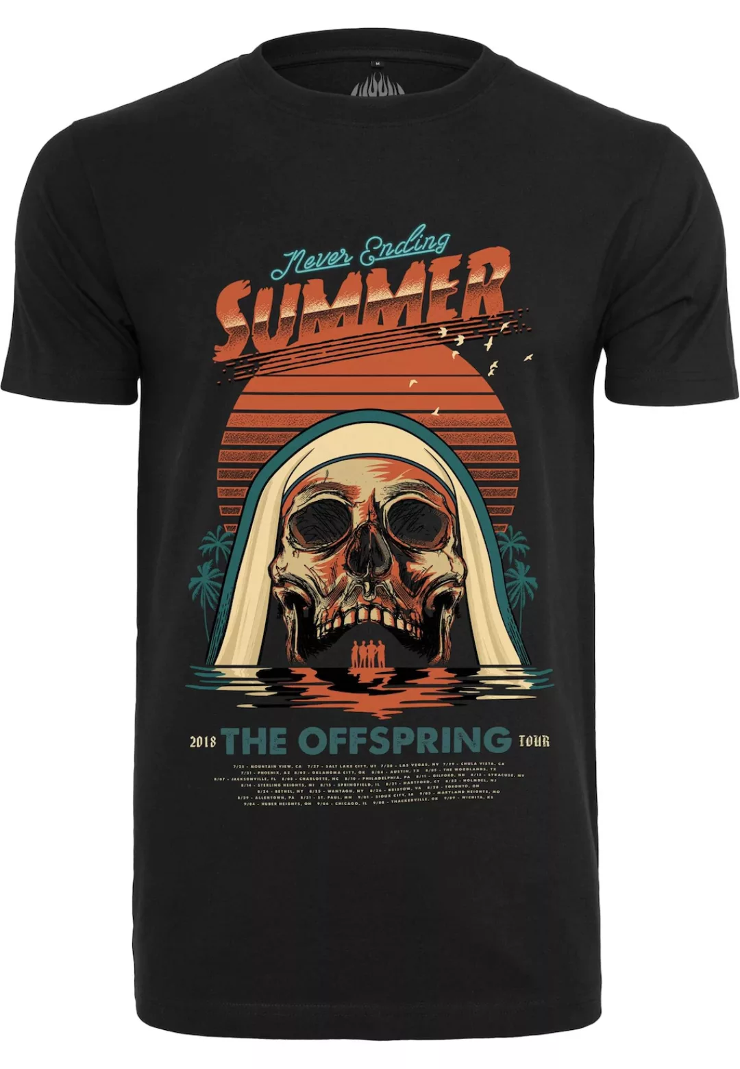 Merchcode T-Shirt "Merchcode Offspring Never Ending Summer Tee" günstig online kaufen