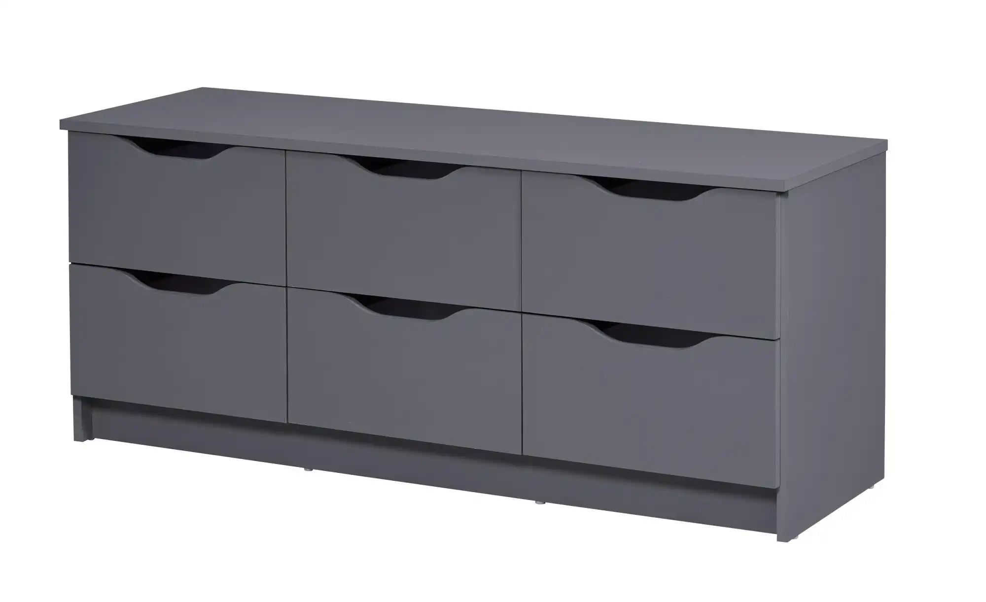 Sideboard ¦ grau ¦ Maße (cm): B: 122 H: 61 Kommoden & Sideboards > Sideboar günstig online kaufen