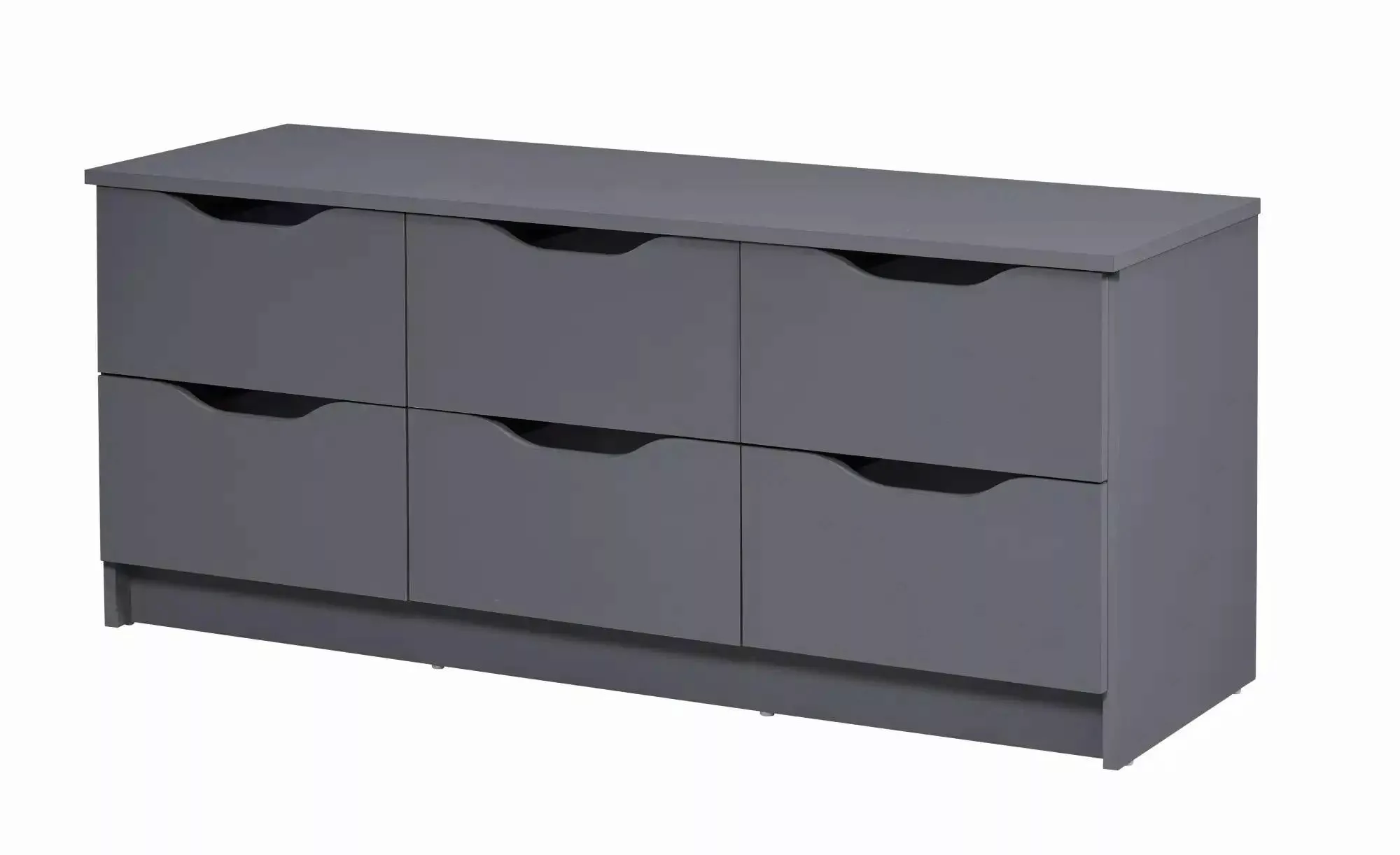 Sideboard  Silenzia ¦ grau ¦ Maße (cm): B: 122 H: 61 Kommoden & Sideboards günstig online kaufen