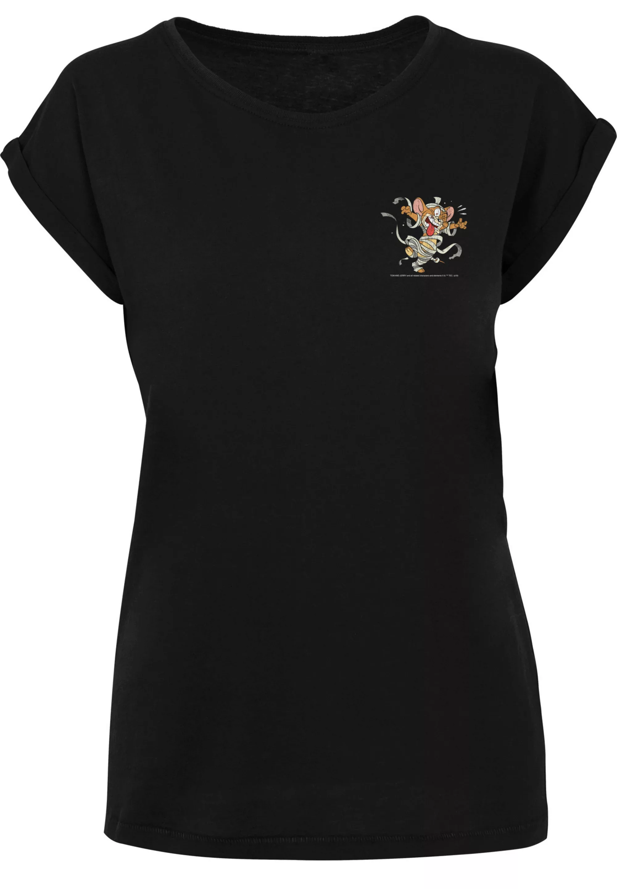 F4NT4STIC T-Shirt "Tom and Jerry TV Serie Faux Pocket Mummy Jerry", Print günstig online kaufen