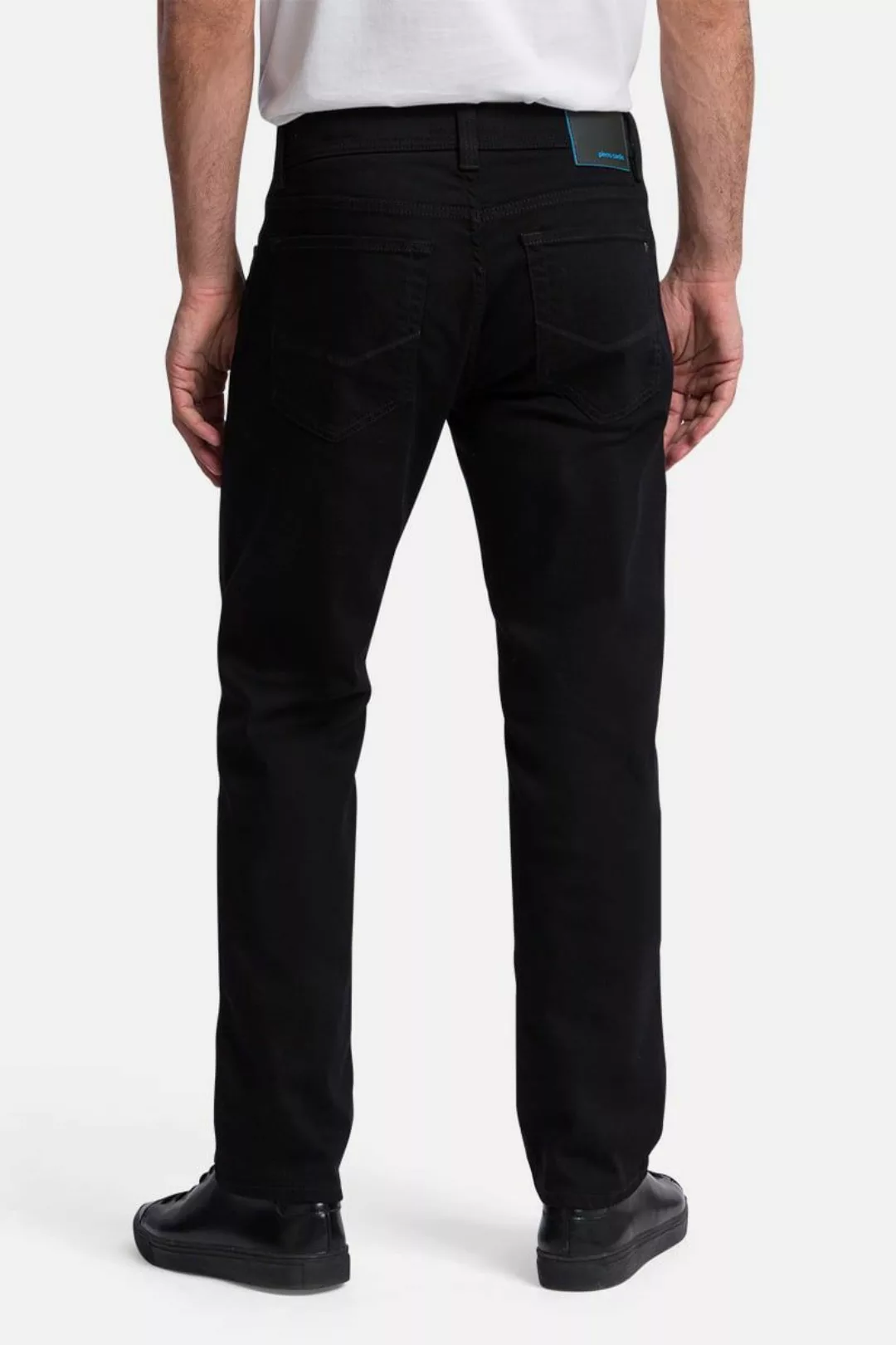 Pierre Cardin Trousers Lyon Tapered Future Flex Schwarz - Größe W 42 - L 34 günstig online kaufen