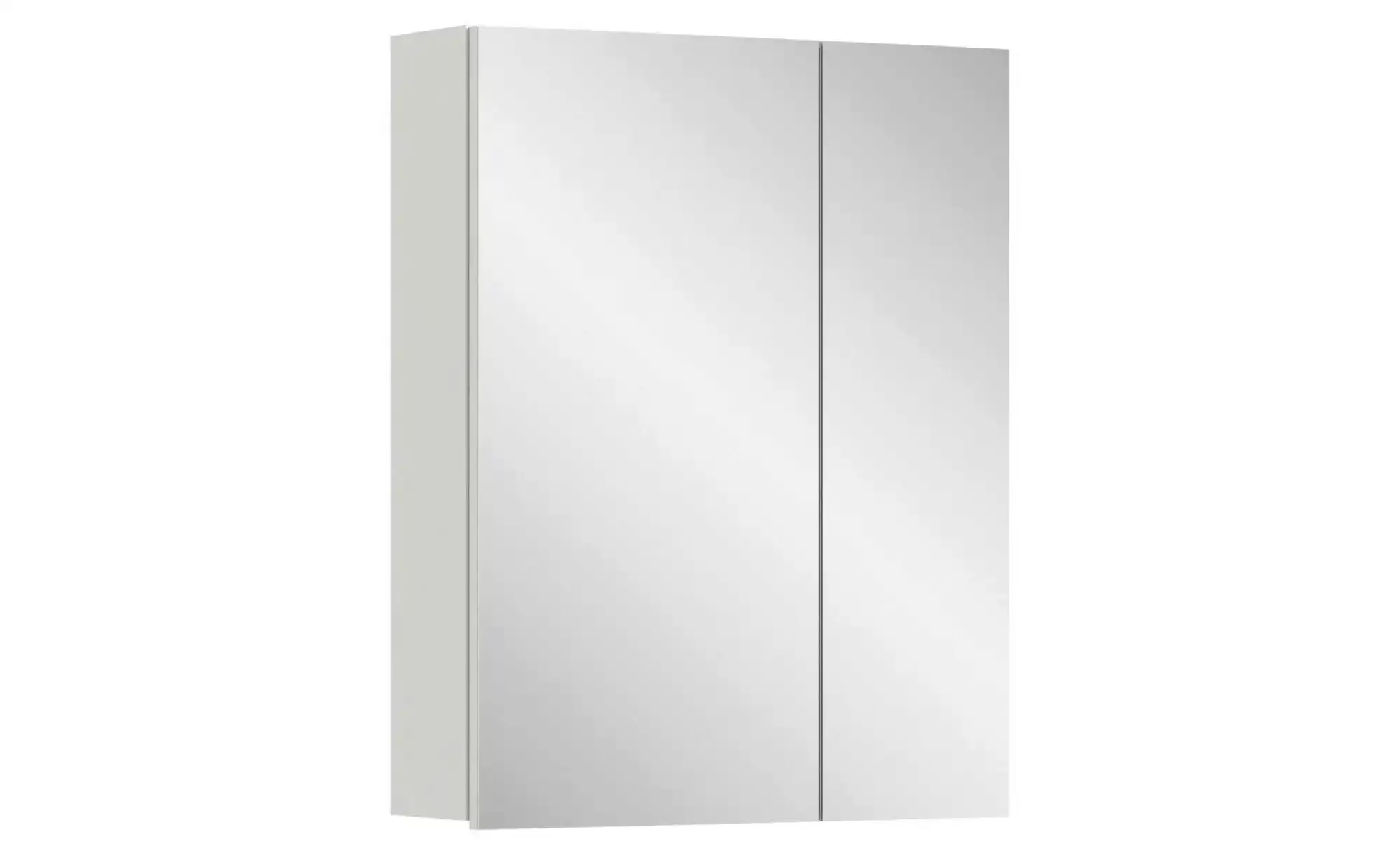 freiraum Badezimmerspiegelschrank in Weiß Hochglanz - 82x77x18cm (BxHxT) günstig online kaufen