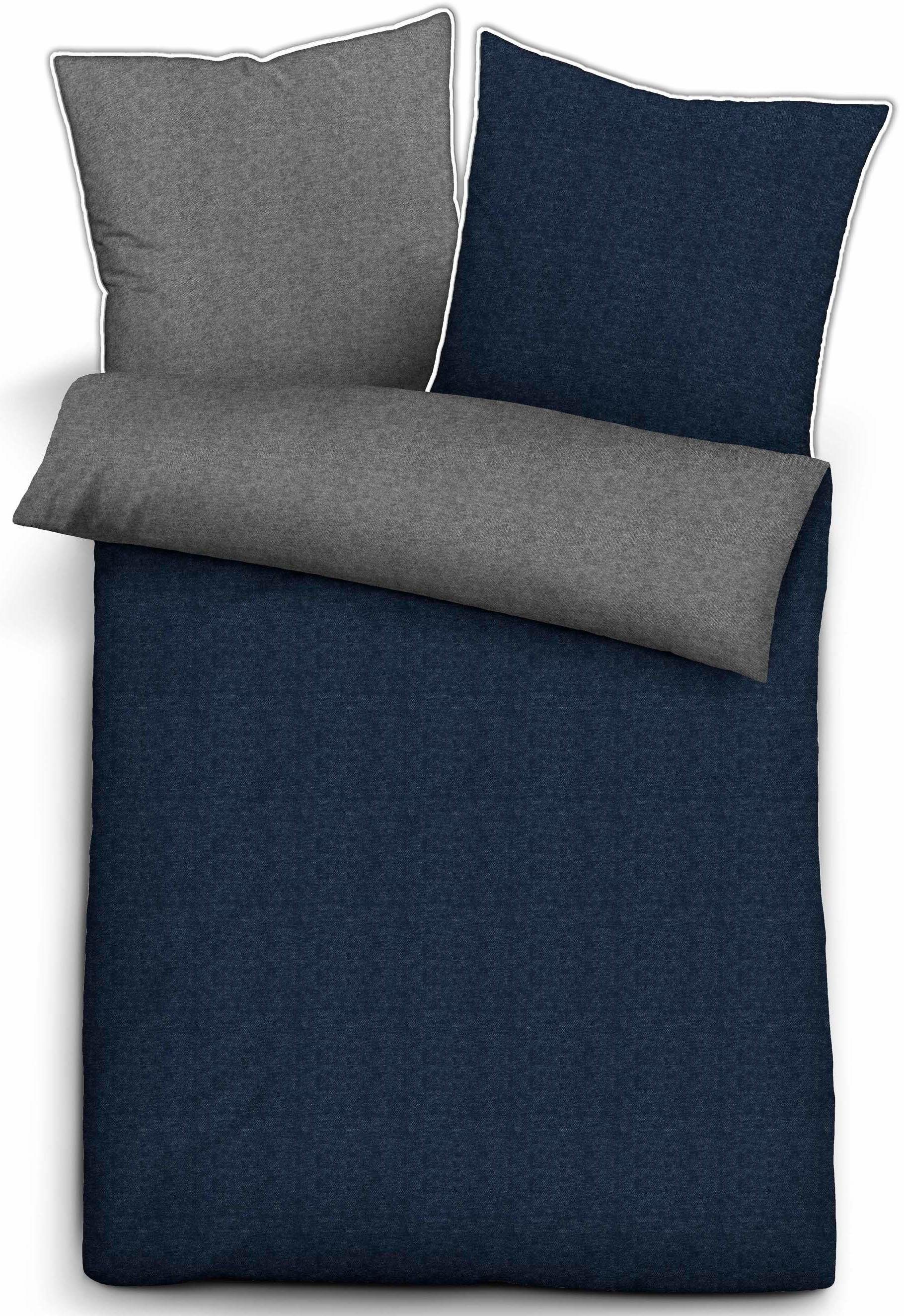 Biberna Wendebettwäsche »Hermal«, aus weicher, wohlig warmer Flanell (Biber günstig online kaufen