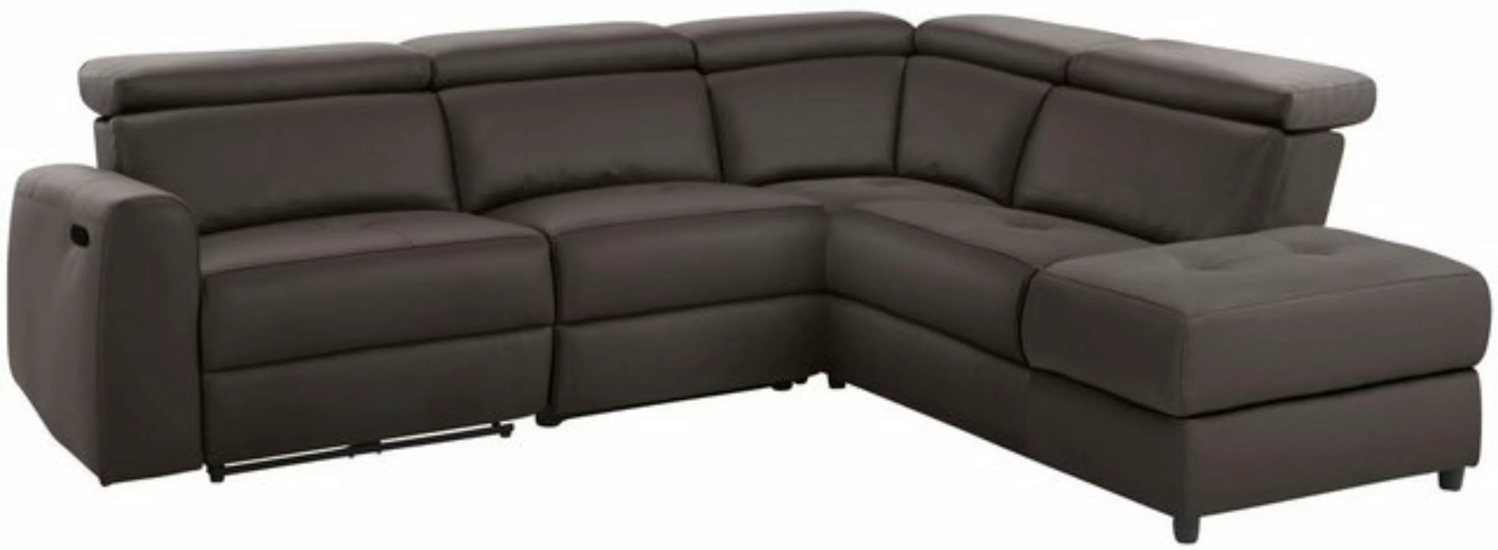 Home affaire Ecksofa "Sentrano, L-Form,", 273 cm, man. o. elektr. Relaxfunk günstig online kaufen