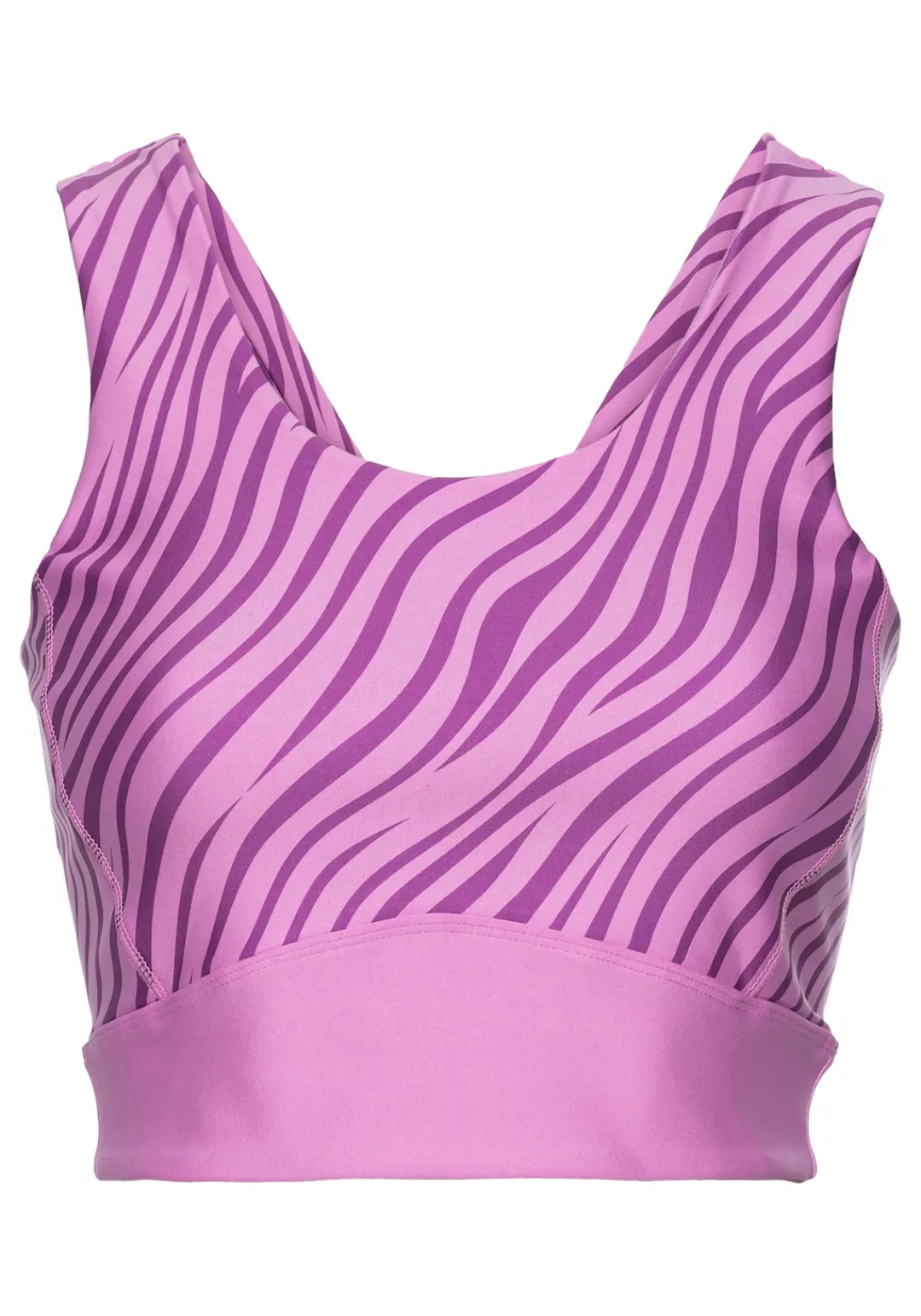 LASCANA ACTIVE Crop-Top, Sporttop mit Cut-Outs günstig online kaufen