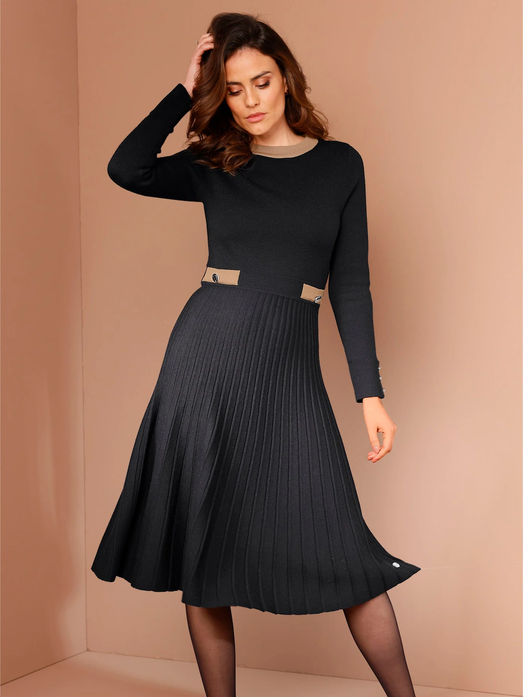CREATION L PREMIUM Strickkleid "Merino-Strickkleid" günstig online kaufen