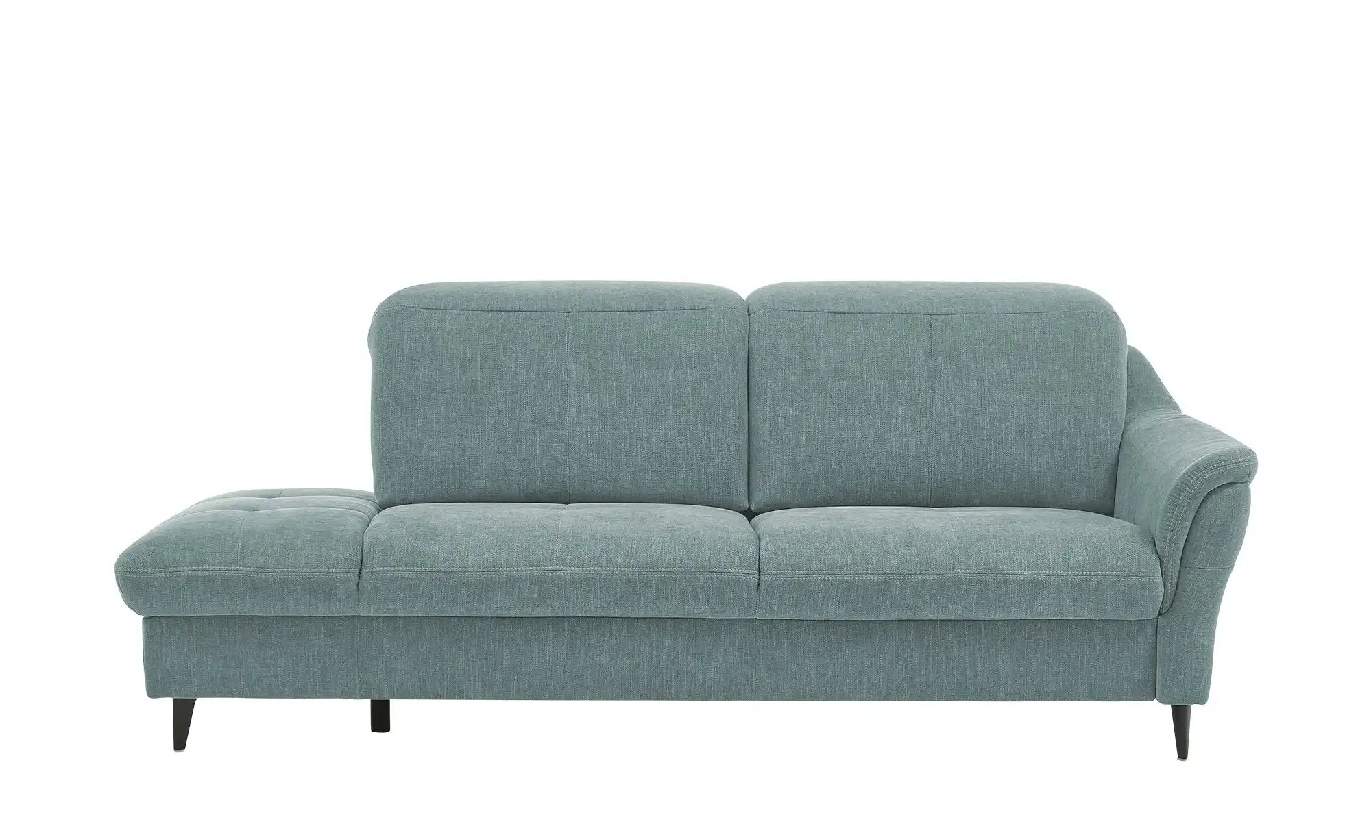 meinSofa Recamiere  Ellen ¦ blau ¦ Maße (cm): B: 219 T: 102 Polstermöbel > günstig online kaufen