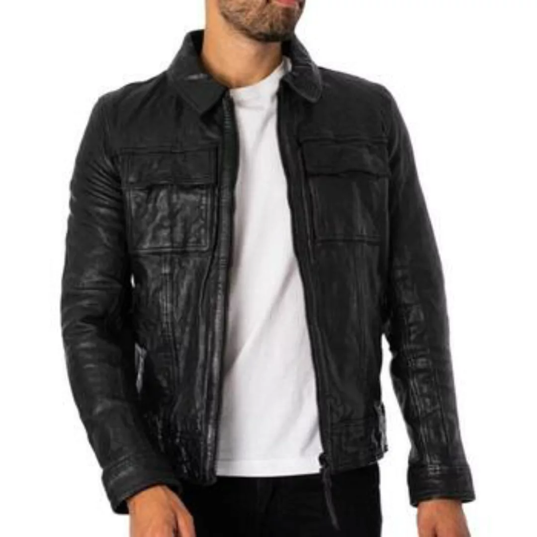 Superdry  Lederjacken M5011781A günstig online kaufen