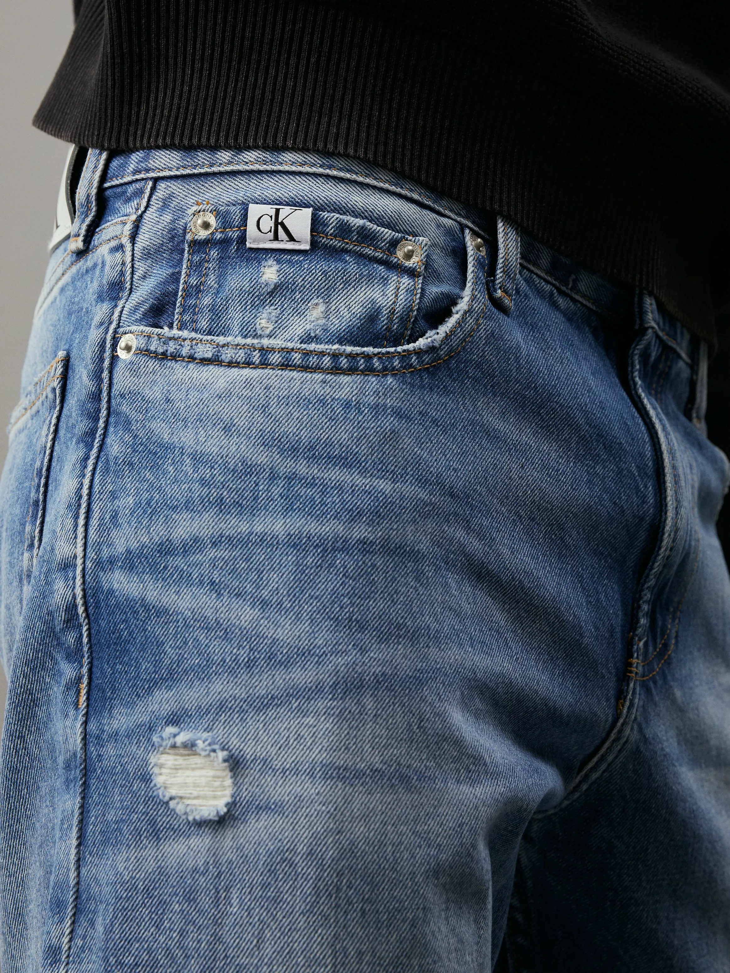 Calvin Klein Jeans Straight-Jeans AUTHENTIC STRAIGHT in klassischer 5-Pocke günstig online kaufen