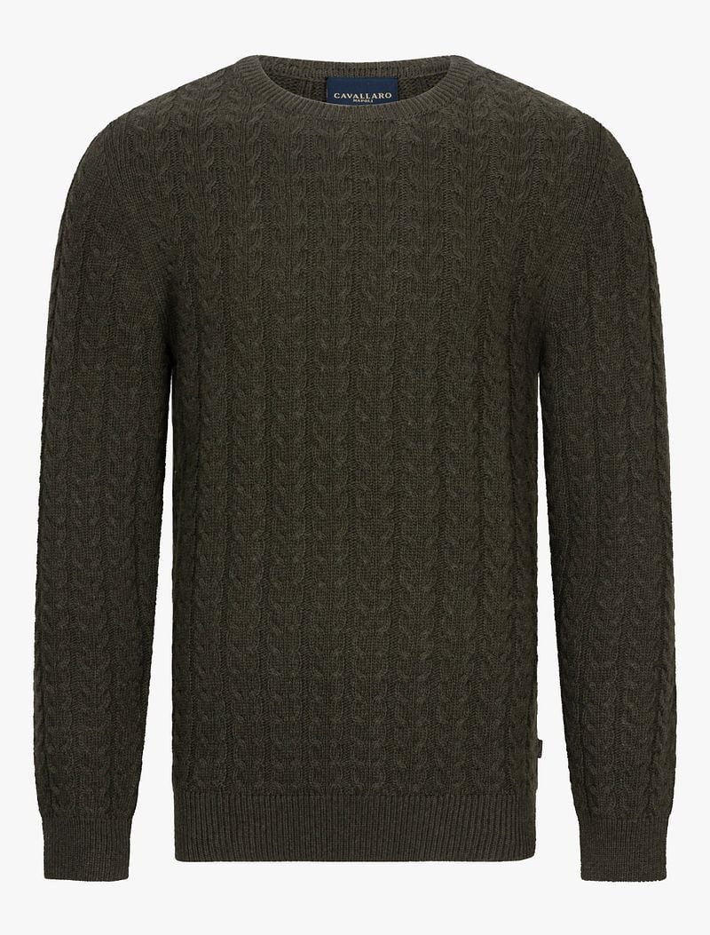 Cavallaro Orvieto Pullover Dunkelgrün - Größe S günstig online kaufen